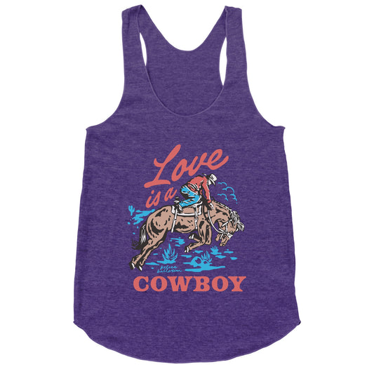 Kelsea Ballerini Love Is A Cowboy Racerback Tank