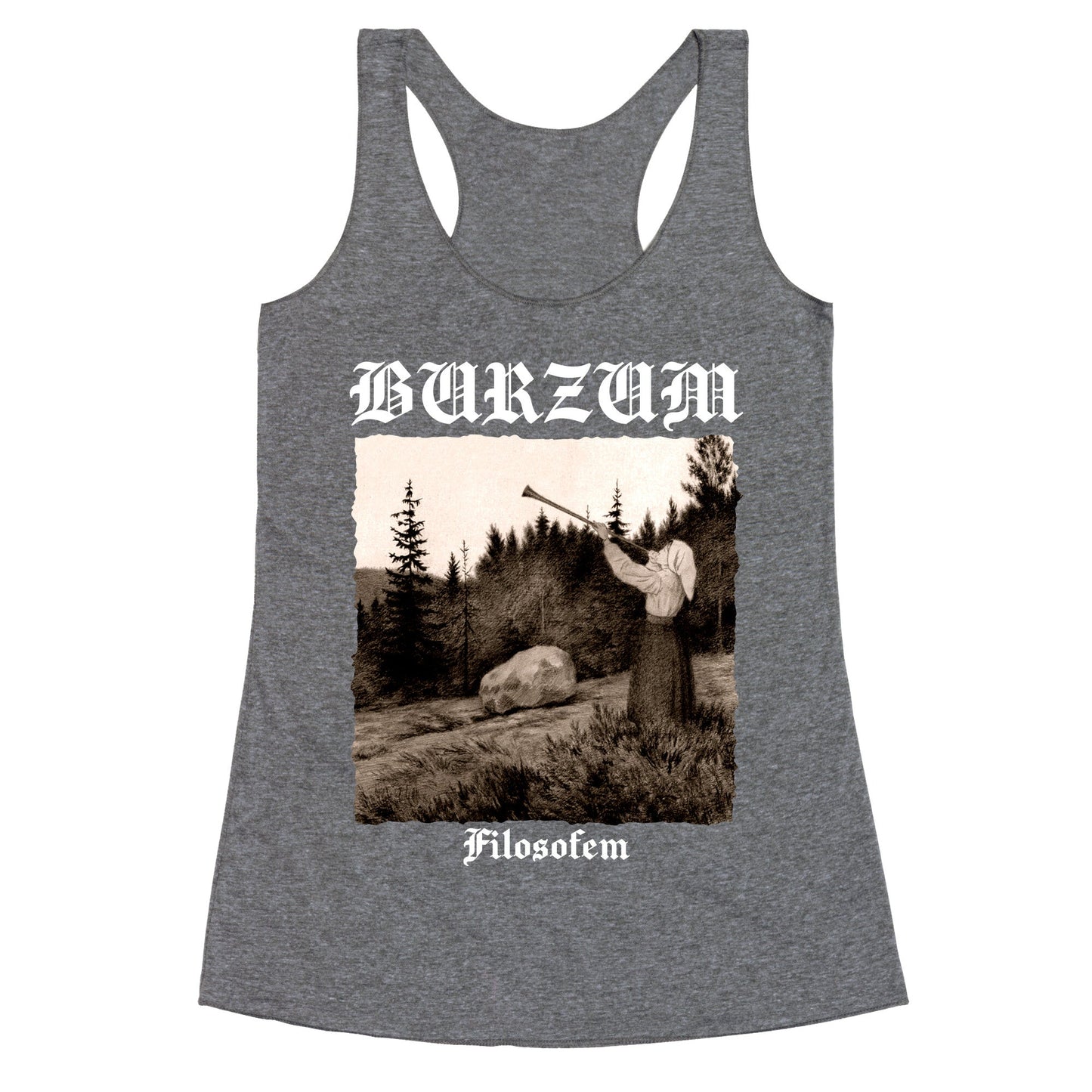 Burzum Filosofem Racerback Tank