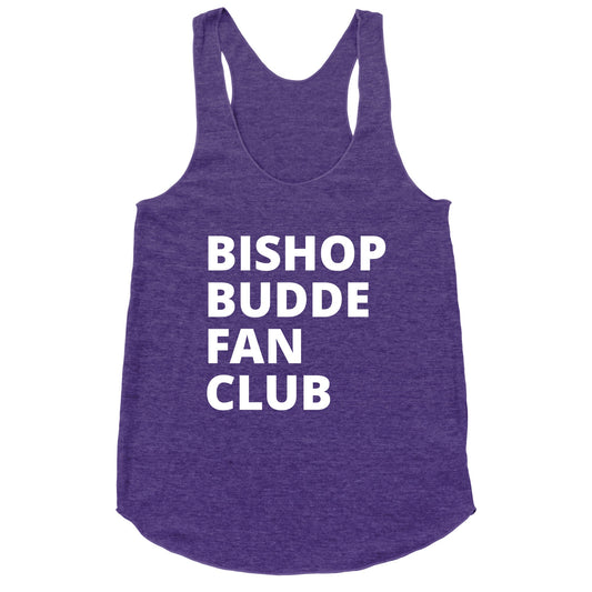 Bishop Budde Fan Club Racerback Tank