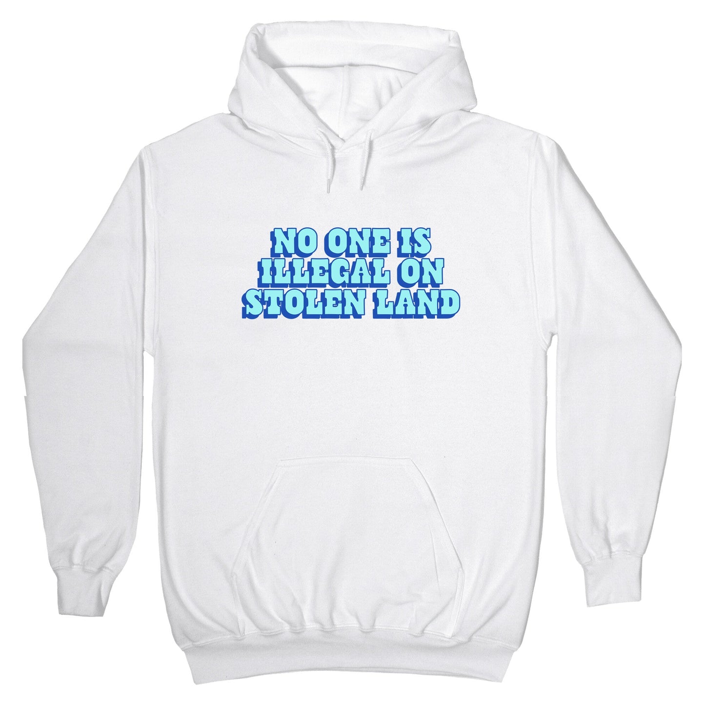 No One Is Illegal Hoodie