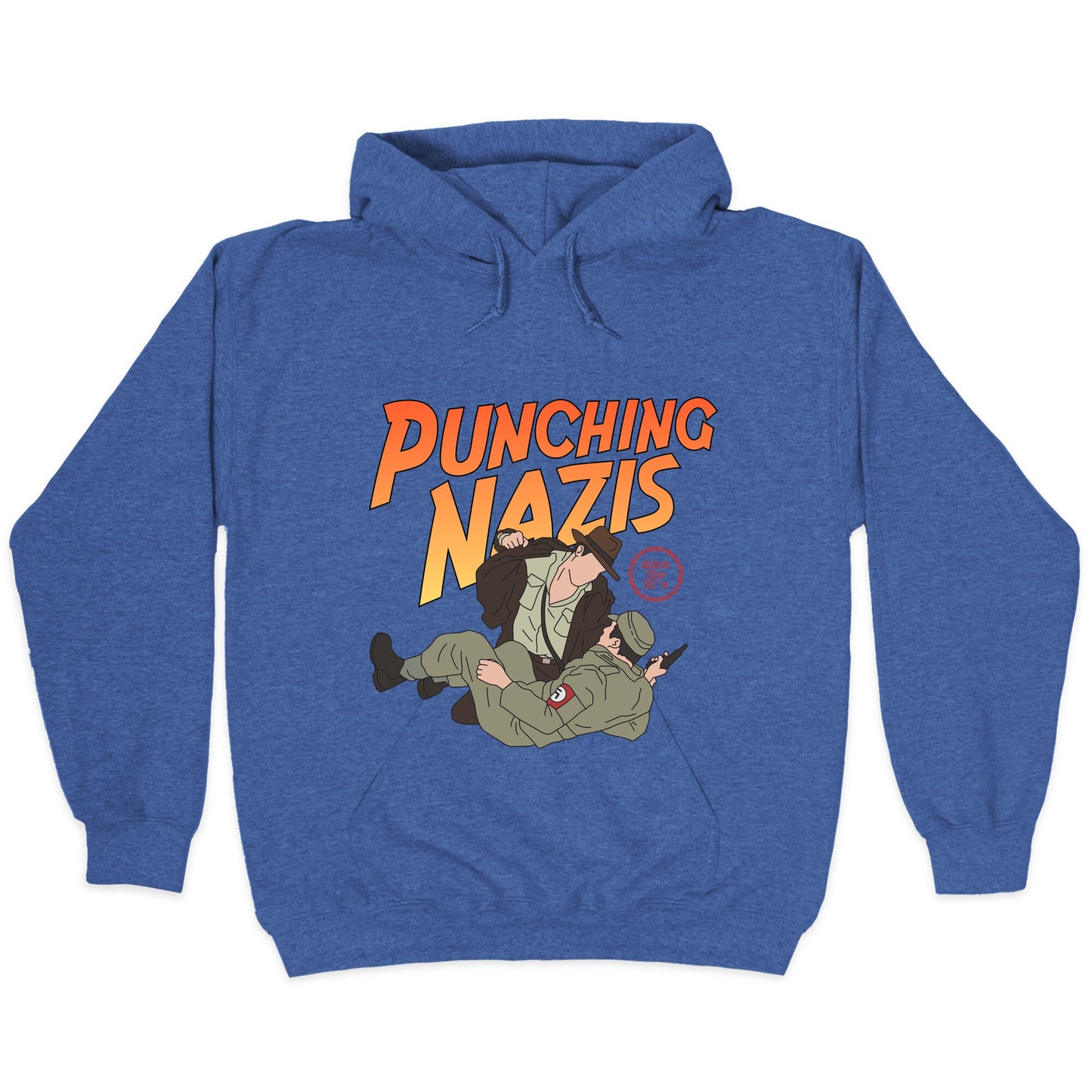 Punching Nazis Since 36 Hoodie