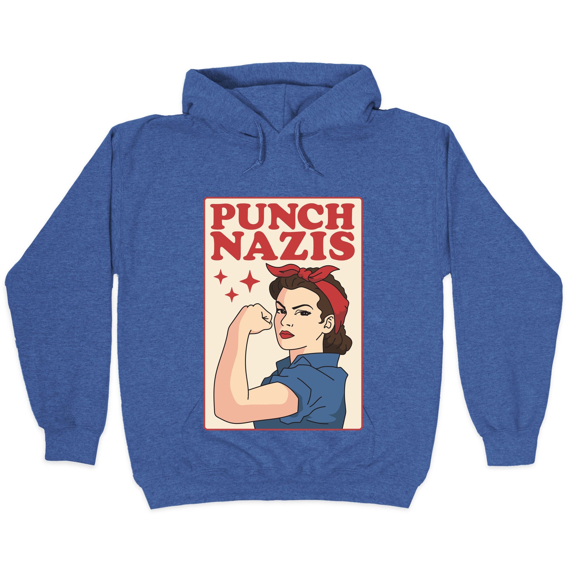 Punch Nazis Hoodie