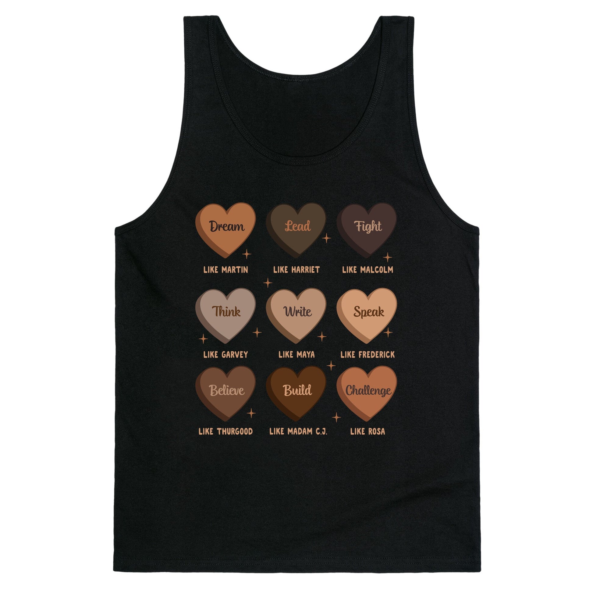 Celebrating Black History Leaders Tank Top