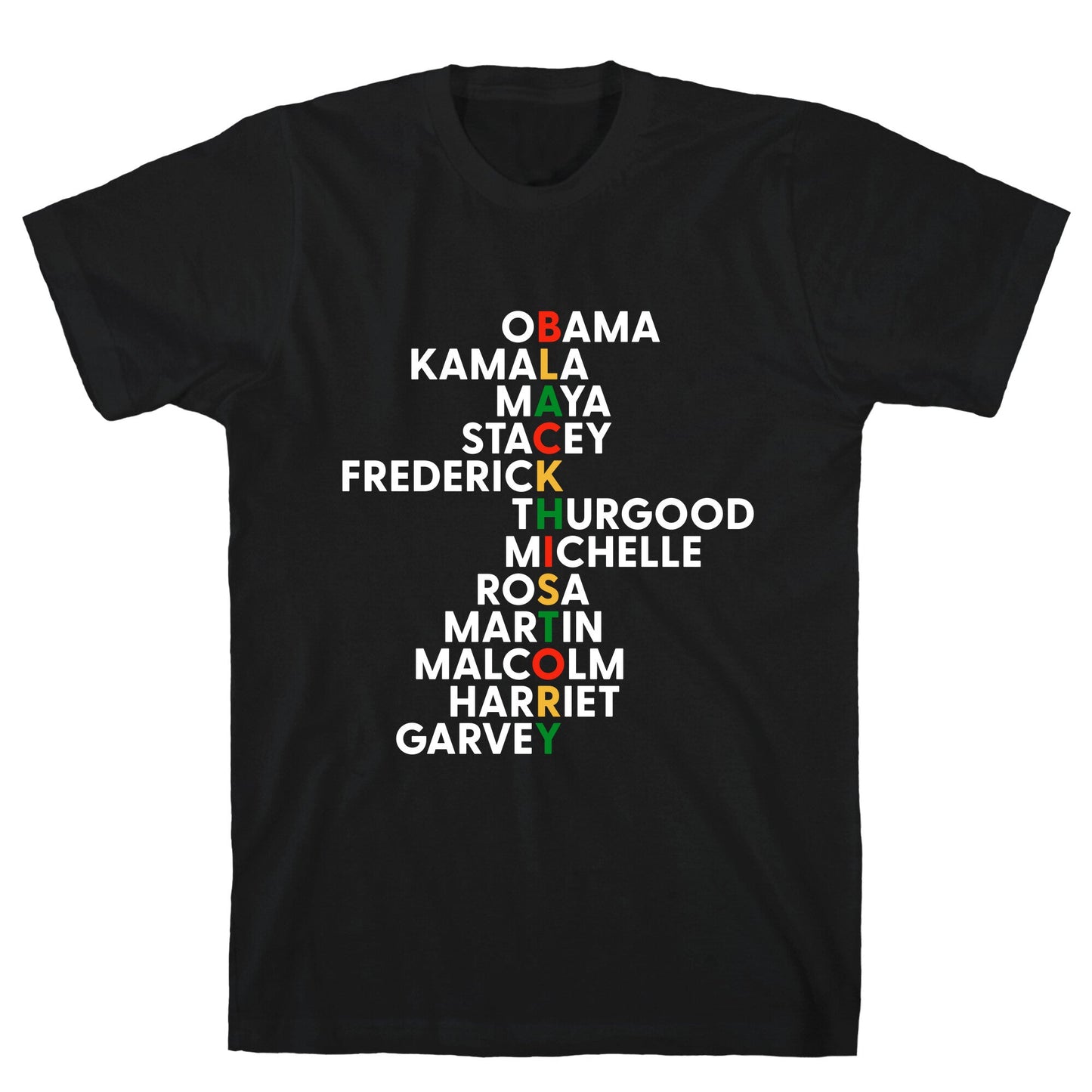 Black History Month Leaders T-Shirt