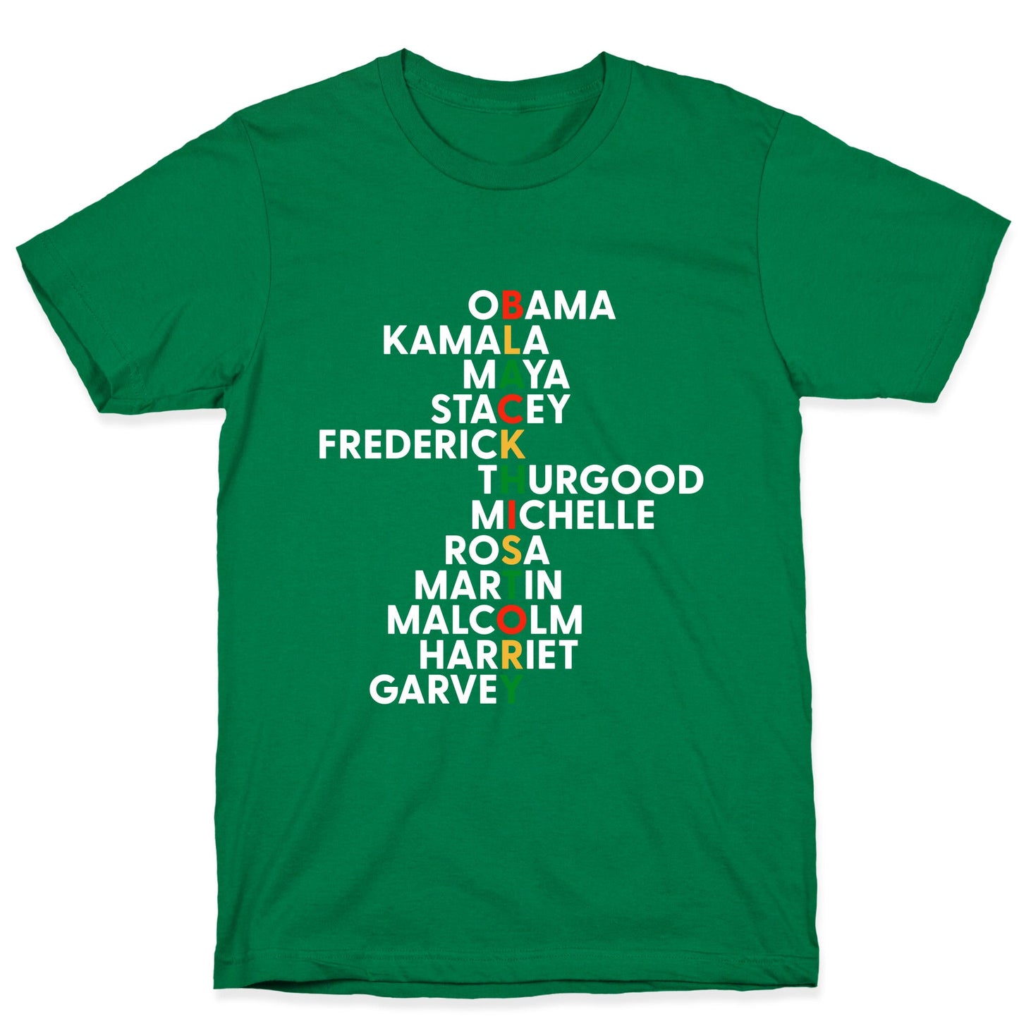Black History Month Leaders T-Shirt