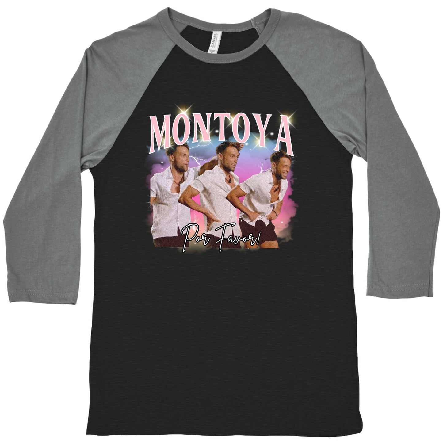 Montoya Por Favor Baseball Tee