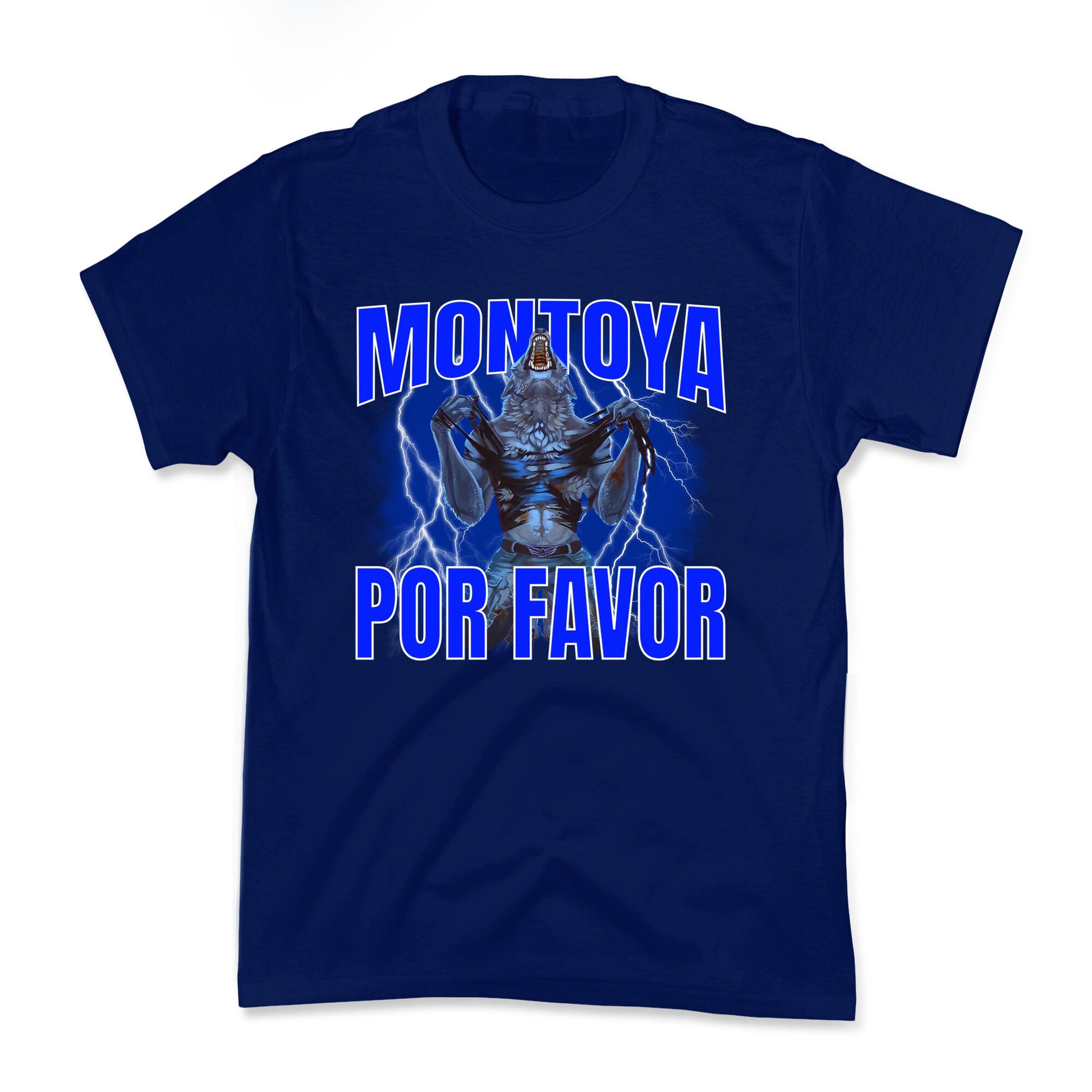 Montoya Por Favor Wolf Meme Kids Tee