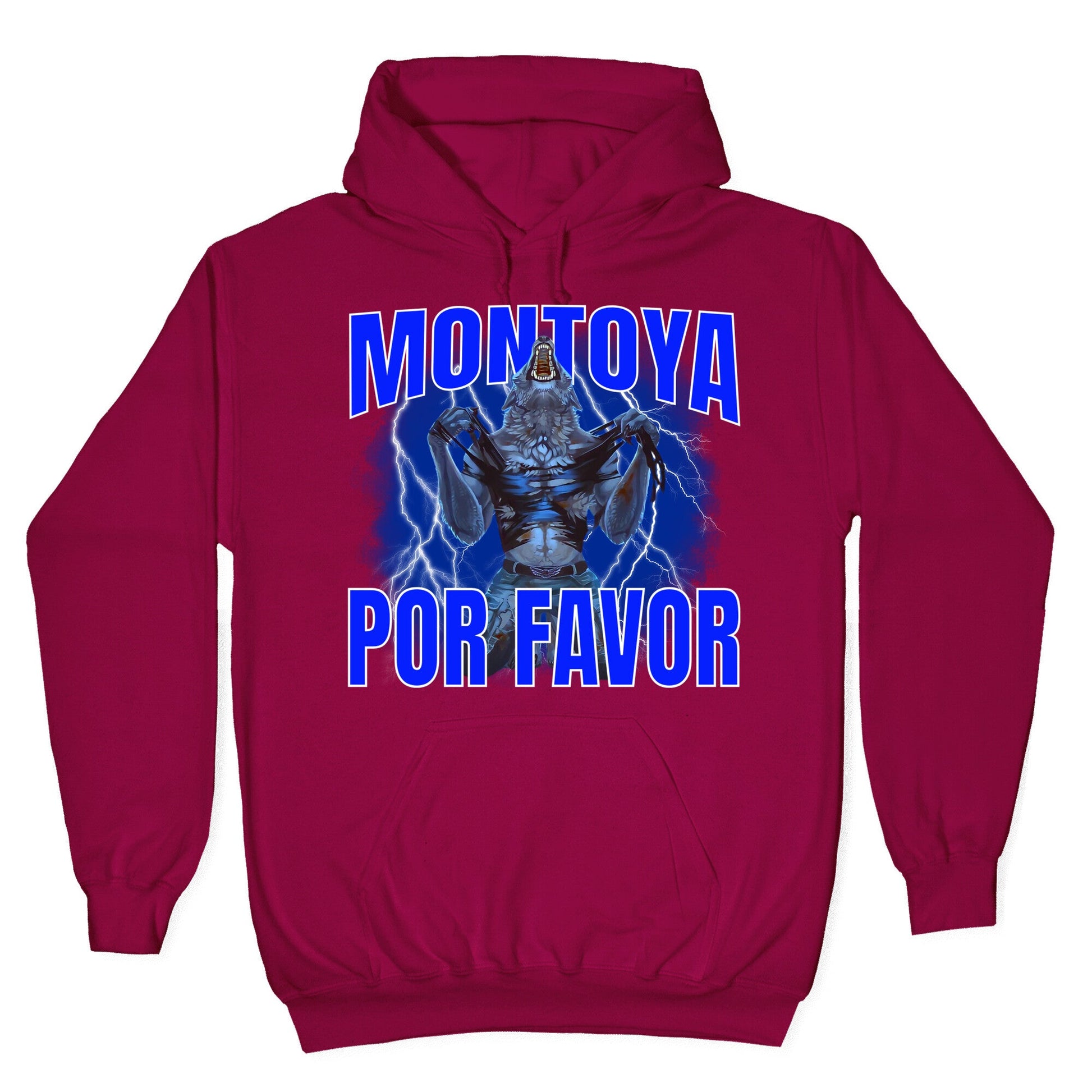 Montoya Por Favor Wolf Meme Hoodie