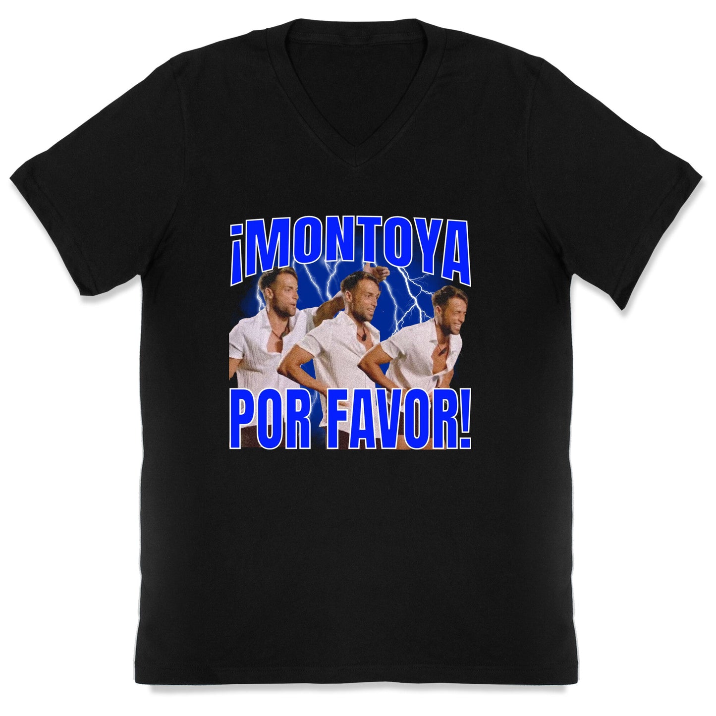 Montoya Por Favor Vintage V-Neck