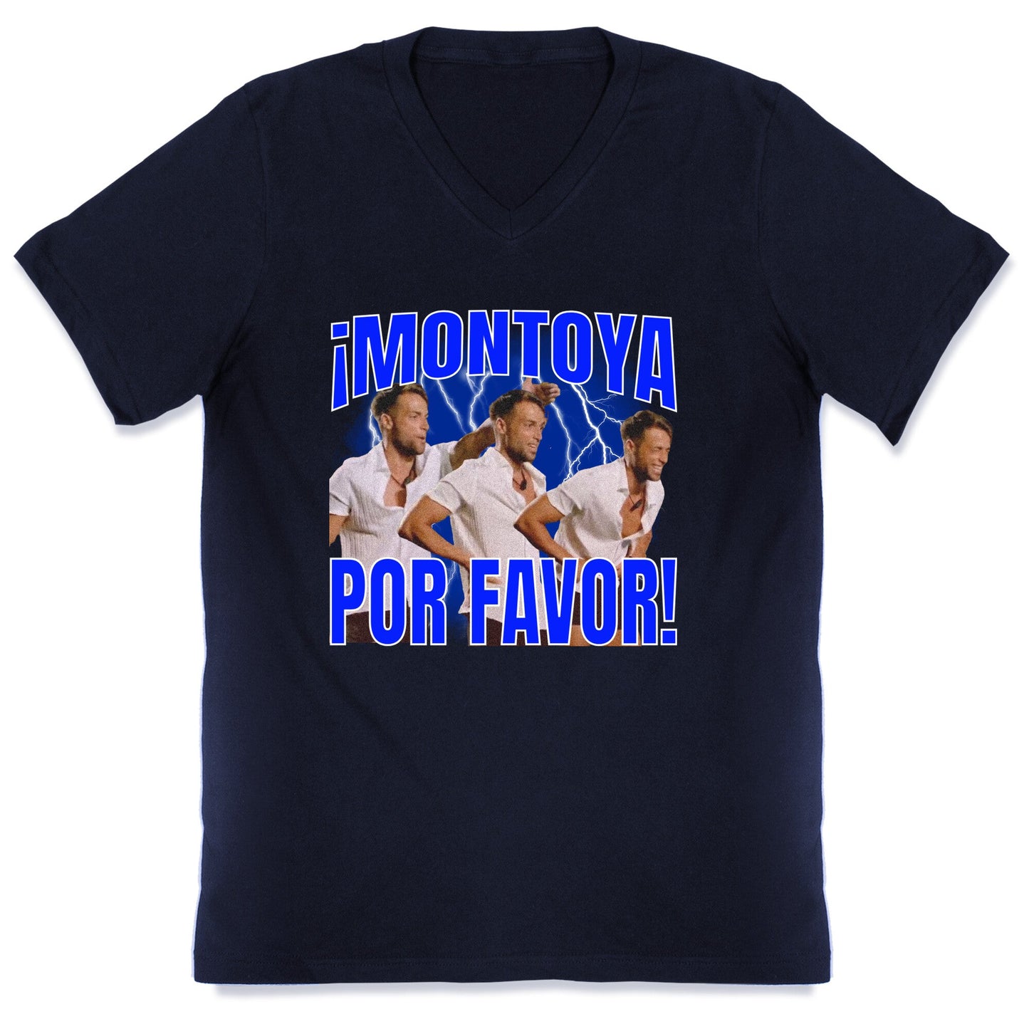 Montoya Por Favor Vintage V-Neck