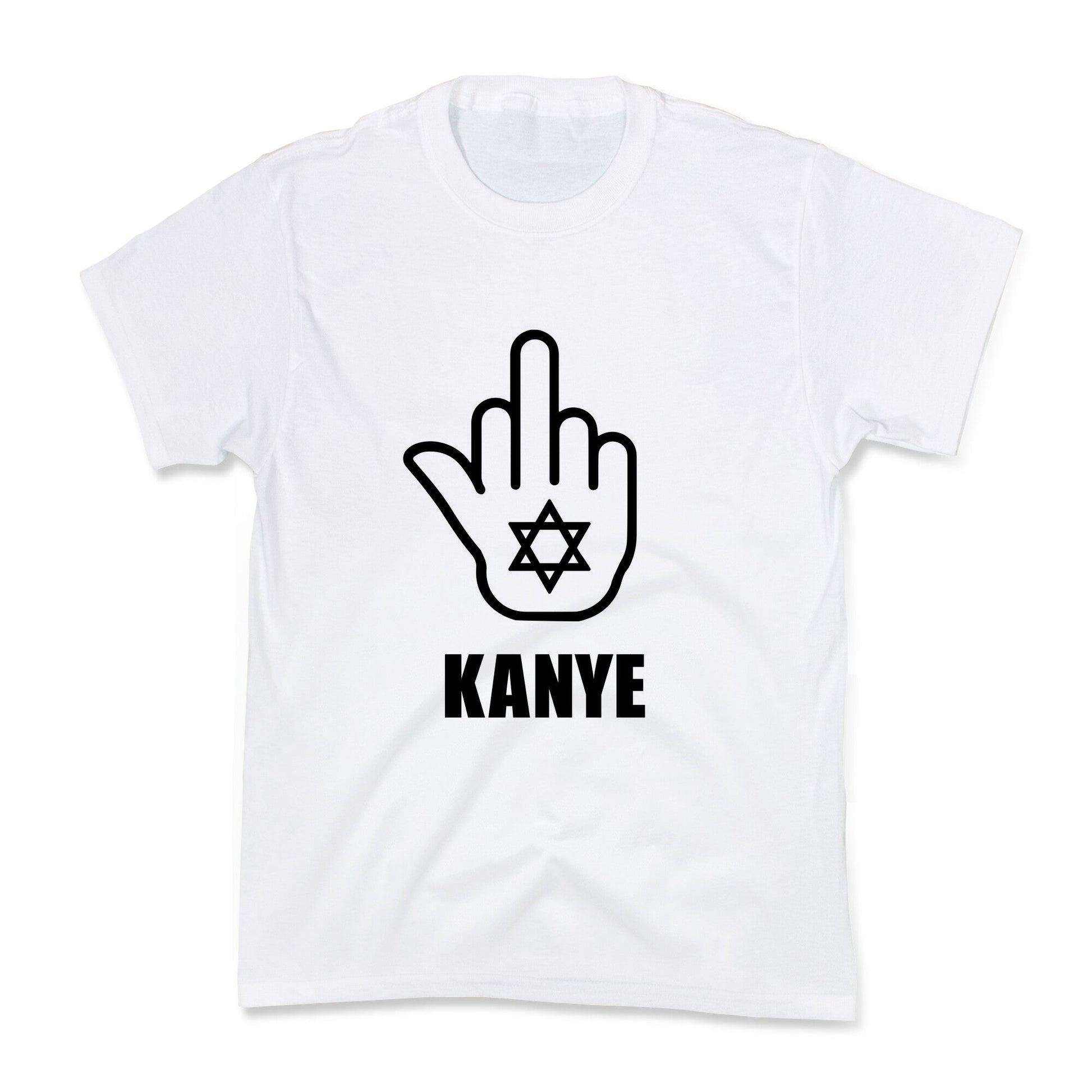 Middle Finger F Kanye Kids Tee