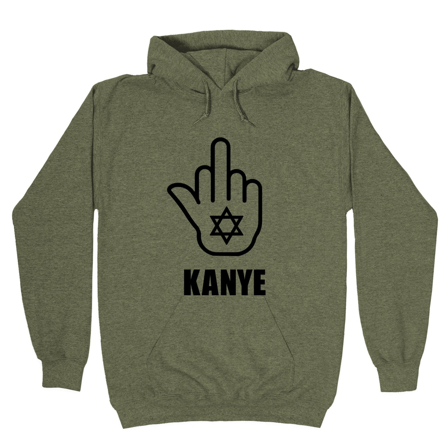 Middle Finger F Kanye Hoodie