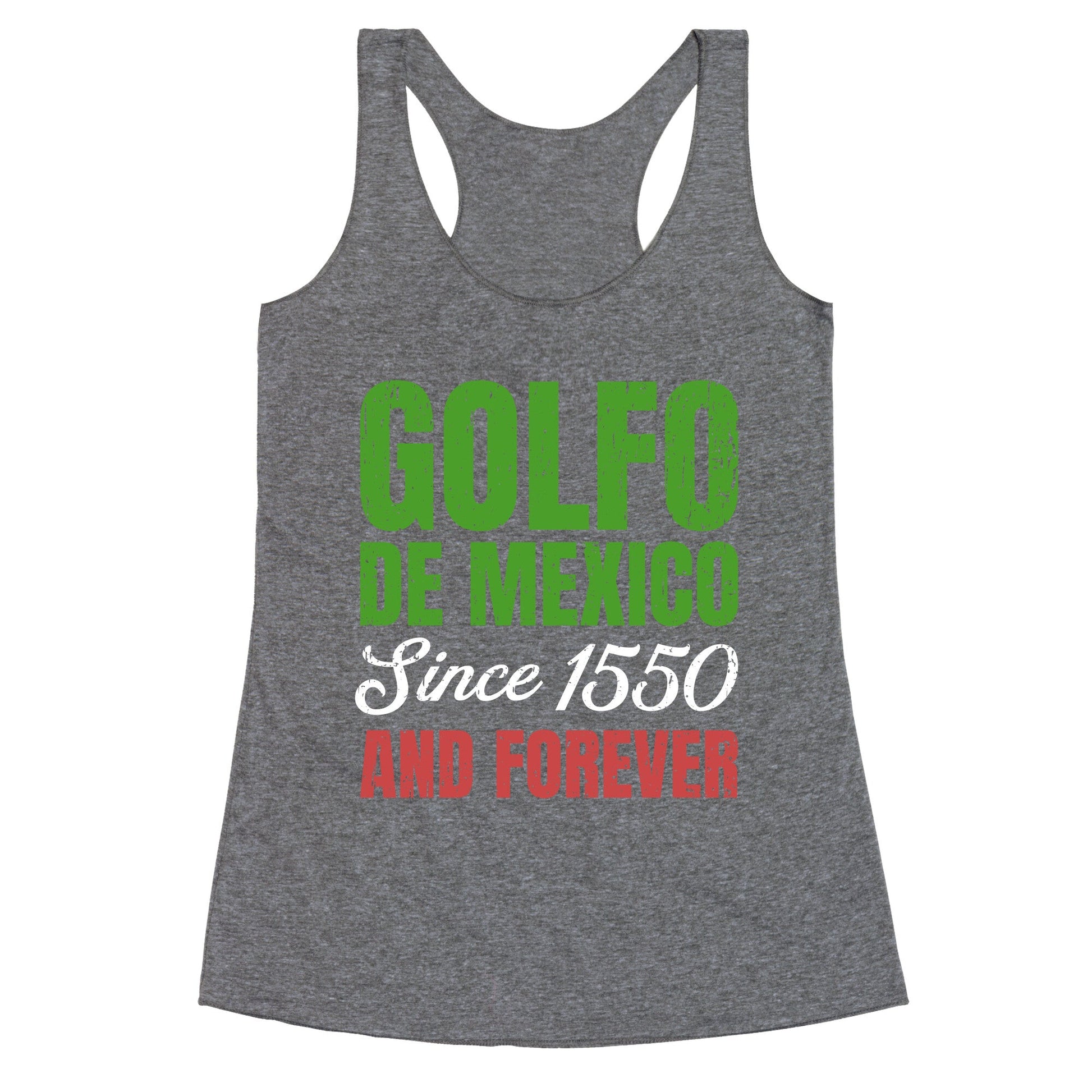 Golfo De Mexico Racerback Tank