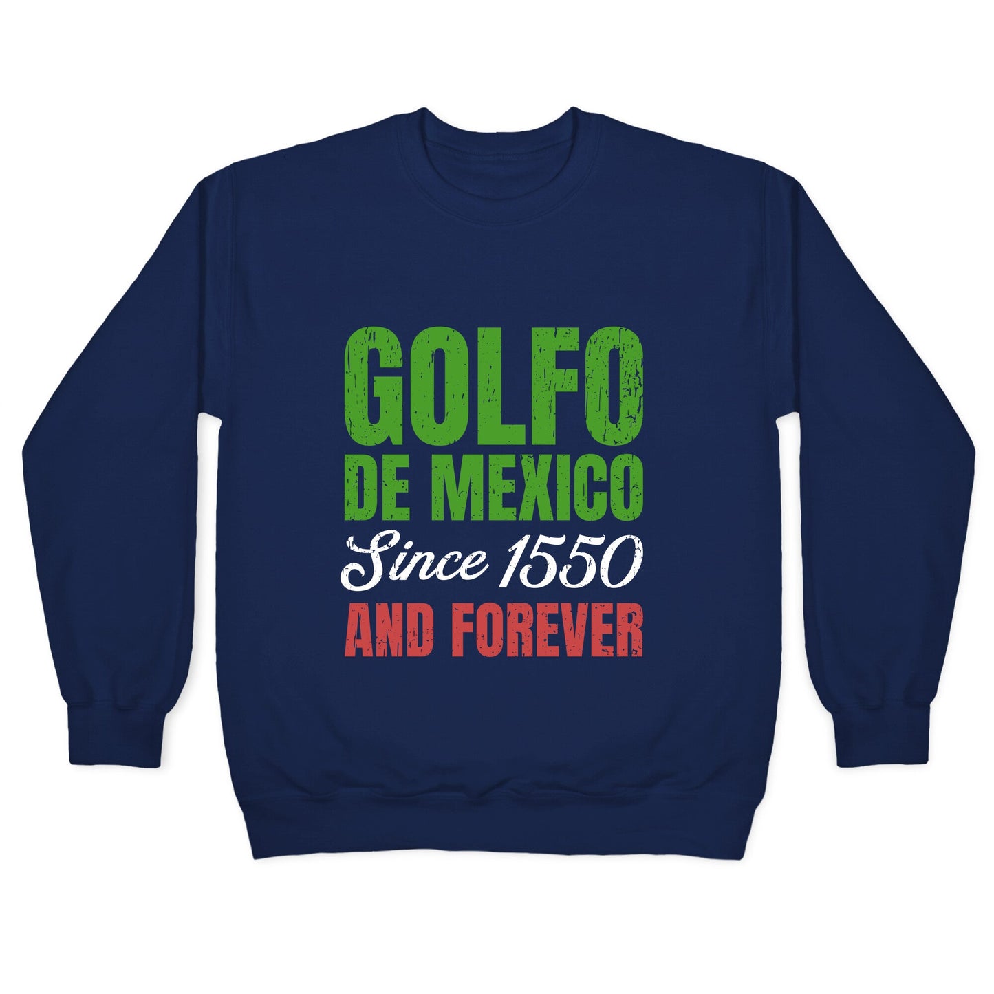 Golfo De Mexico Crewneck Sweatshirt