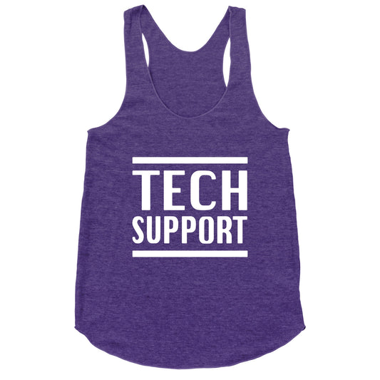 Elon Tech Support Racerback Tank