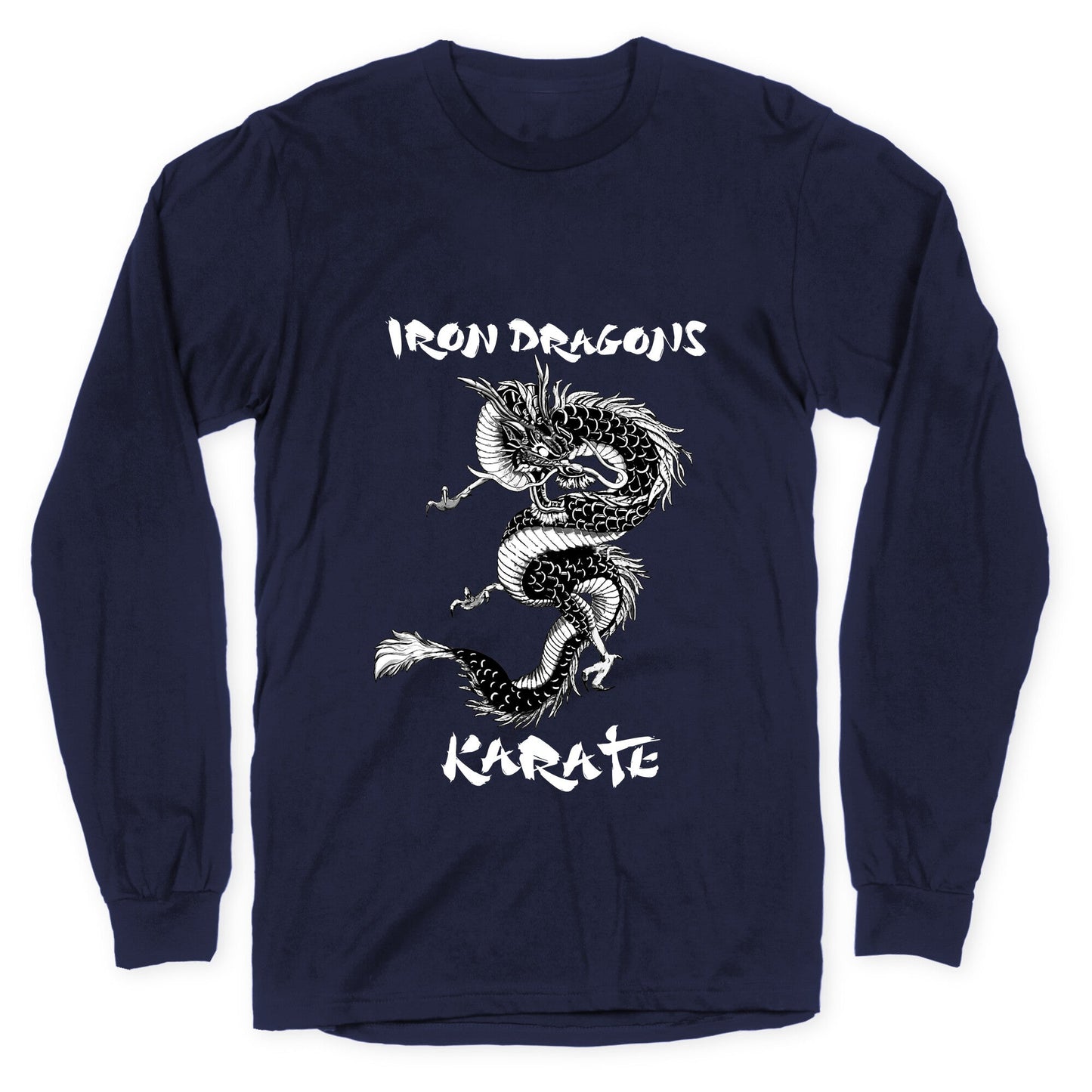 Iron Dragons Karate Longsleeve Tee
