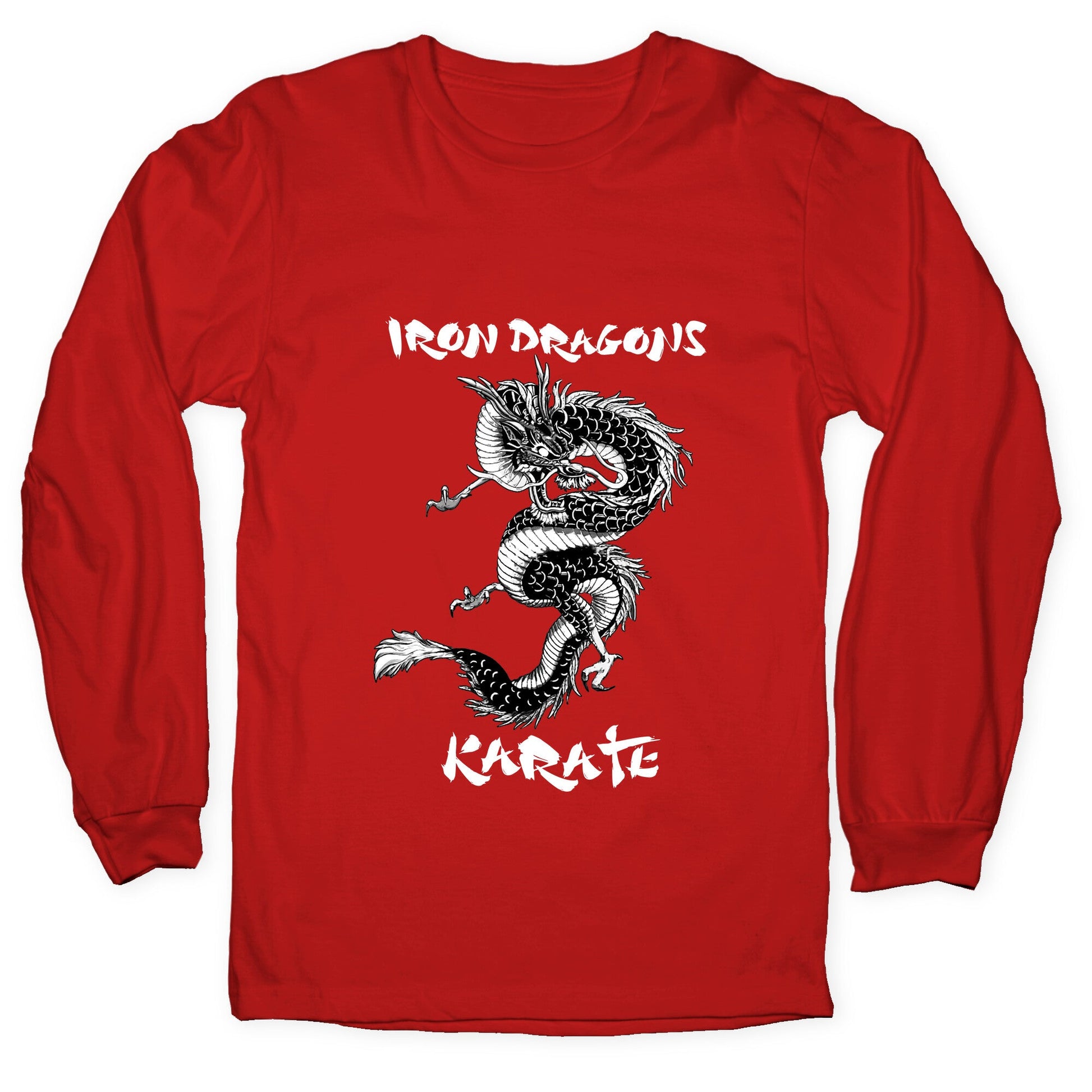 Iron Dragons Karate Longsleeve Tee