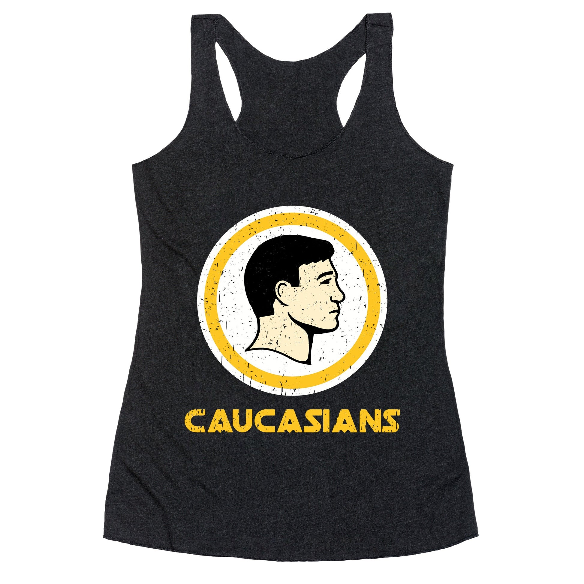 Caucasians Racerback Tank