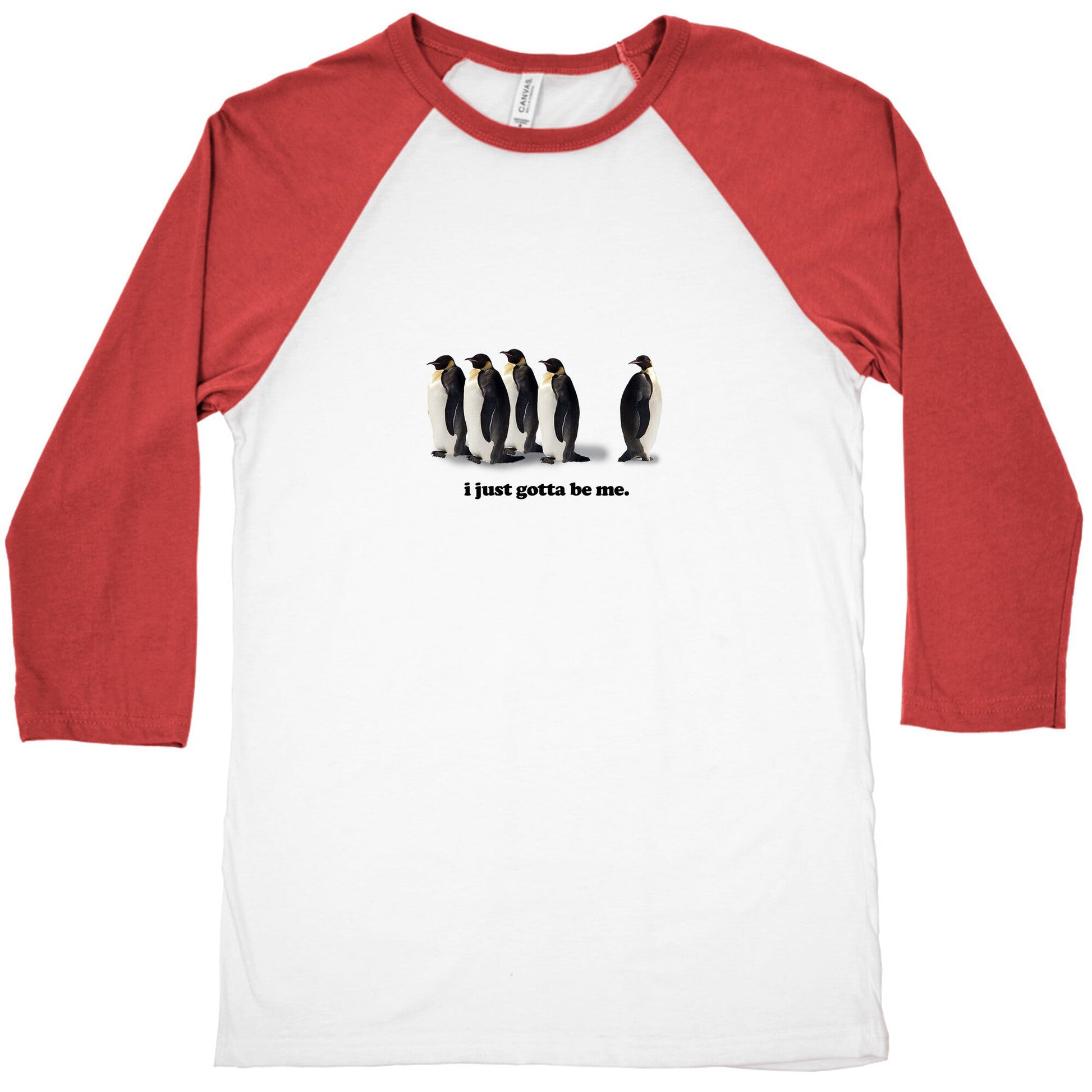 I Just Gotta Be Me Baseball Tee