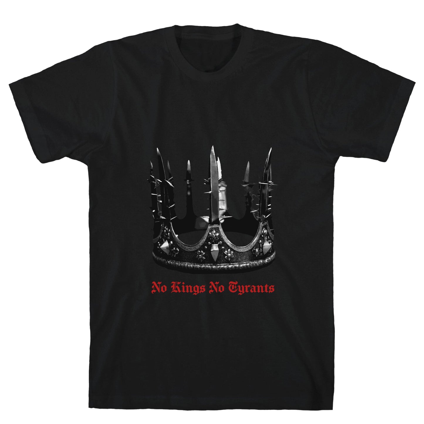 No Kings No Tyrants Crown T-Shirt
