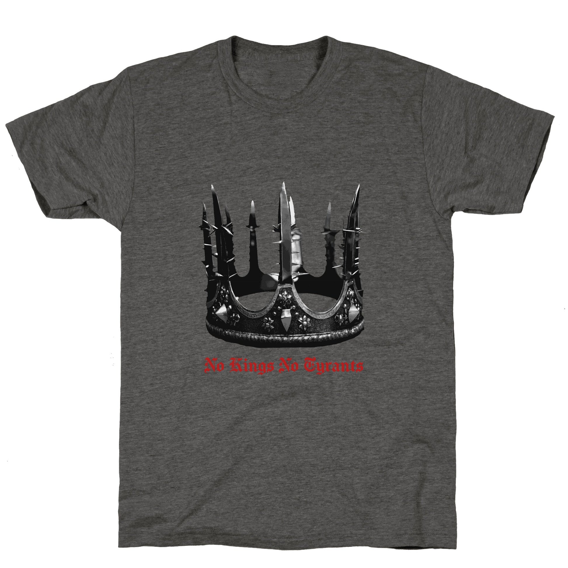 No Kings No Tyrants Crown Unisex Triblend Tee