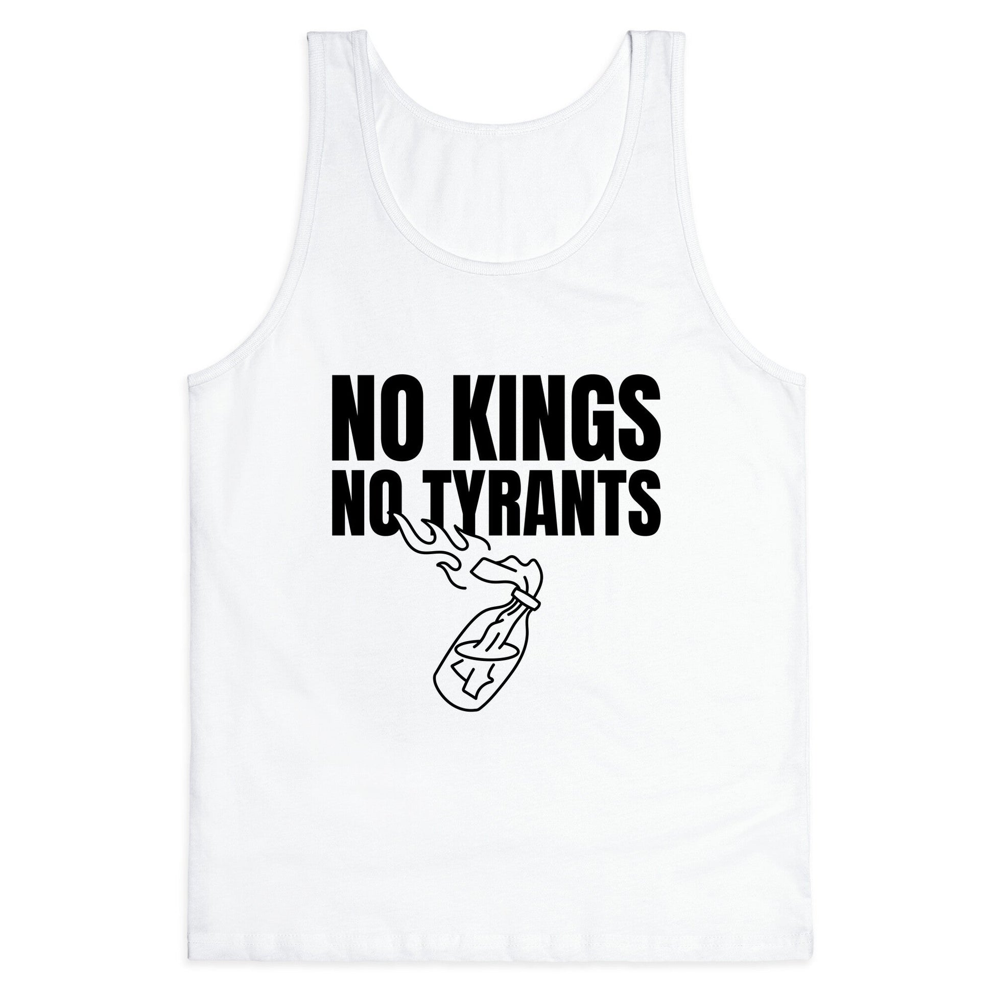 No Kings No Tyrants 2025 Tank Top
