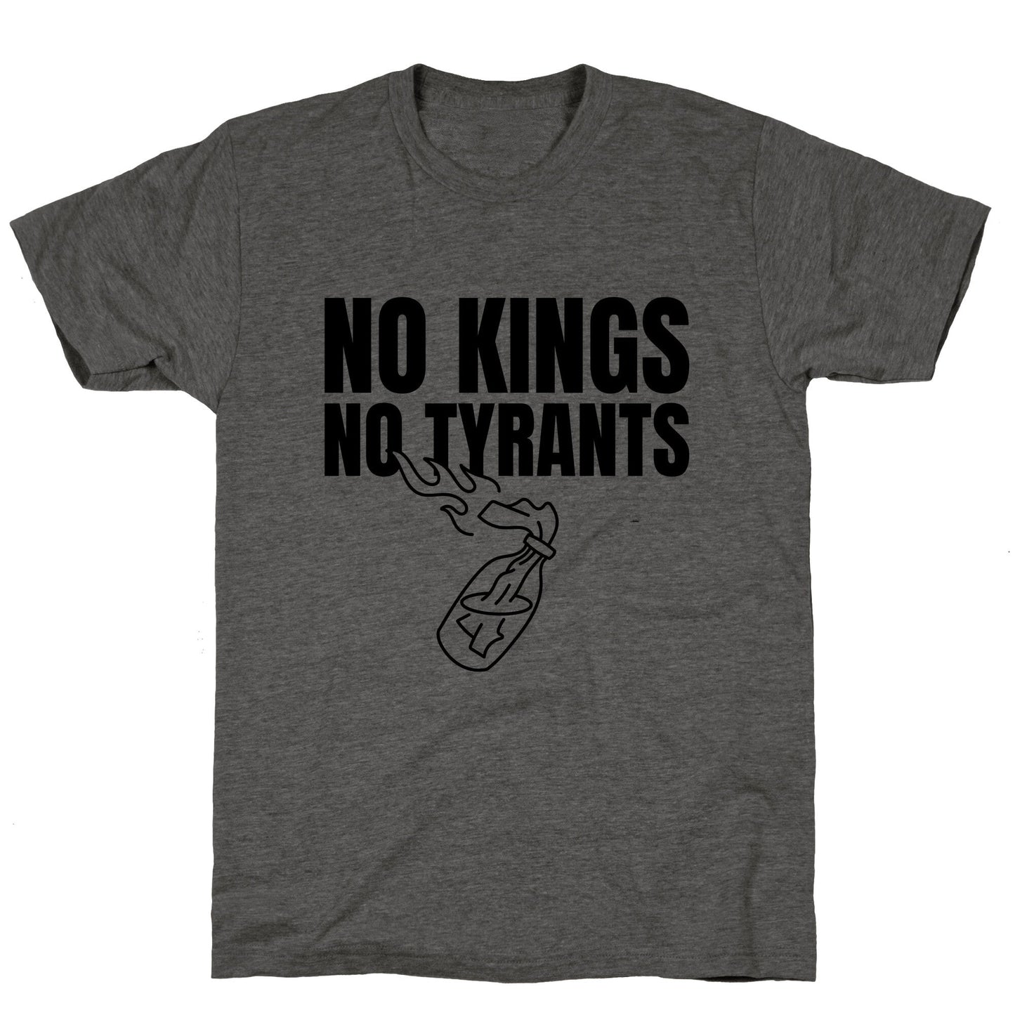 No Kings No Tyrants 2025 Unisex Triblend Tee