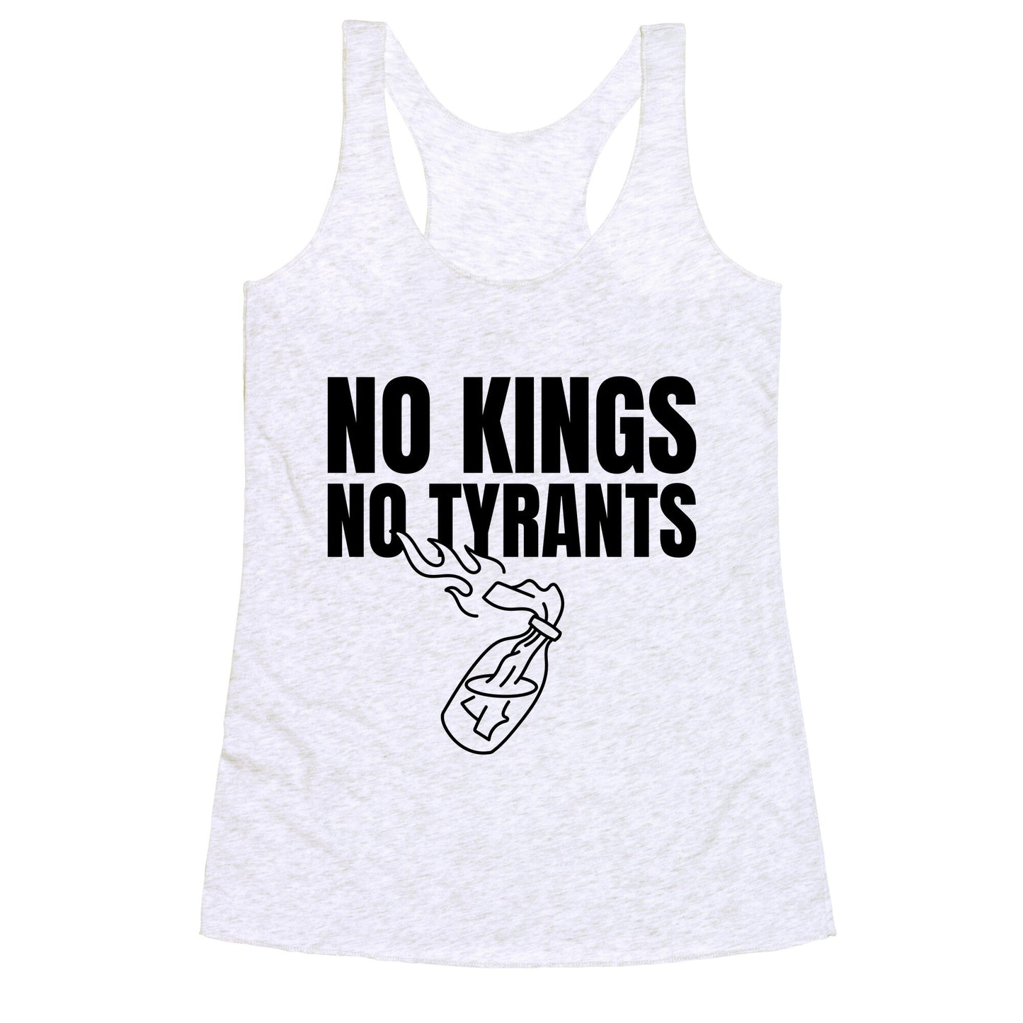No Kings No Tyrants 2025 Racerback Tank