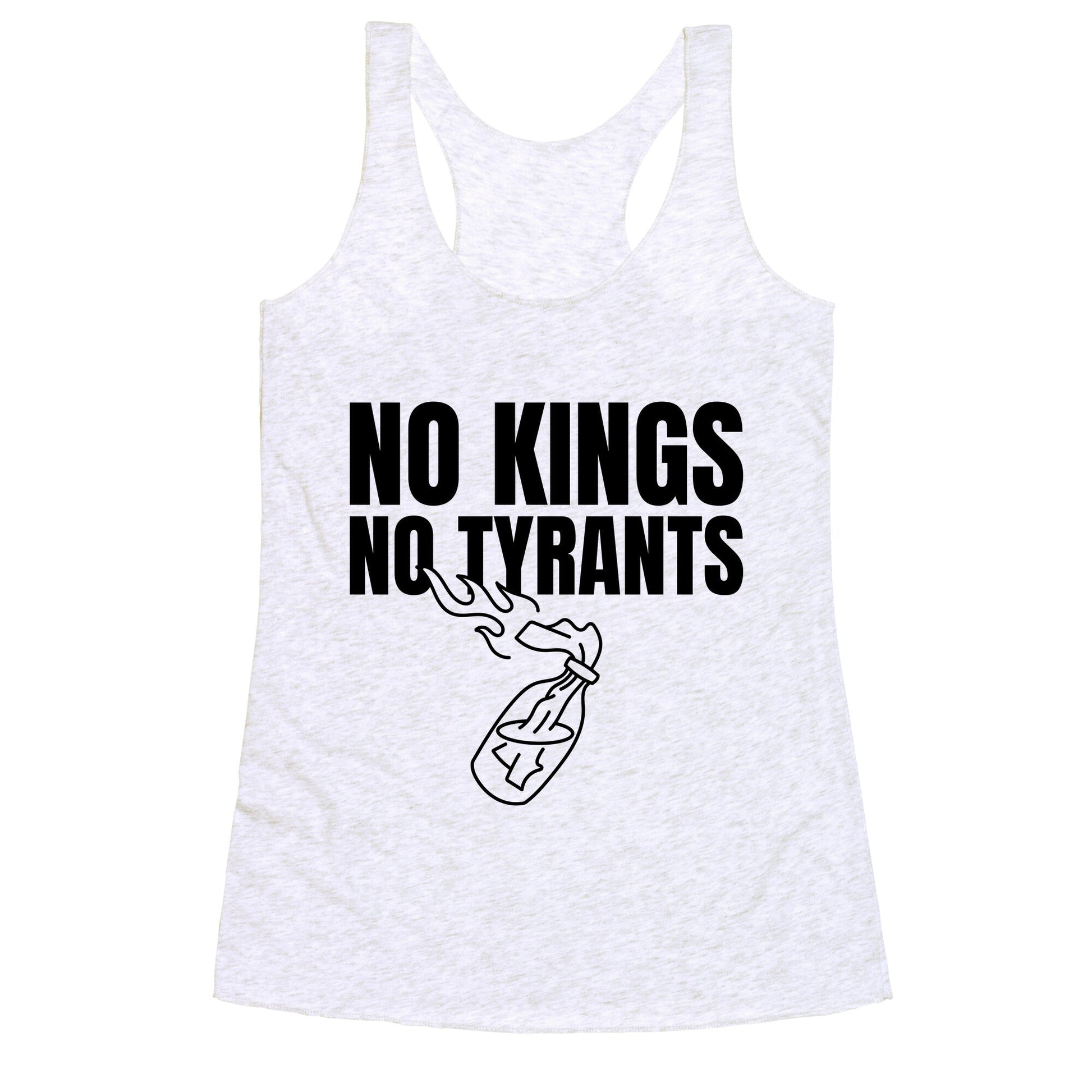 No Kings No Tyrants 2025 Racerback Tank