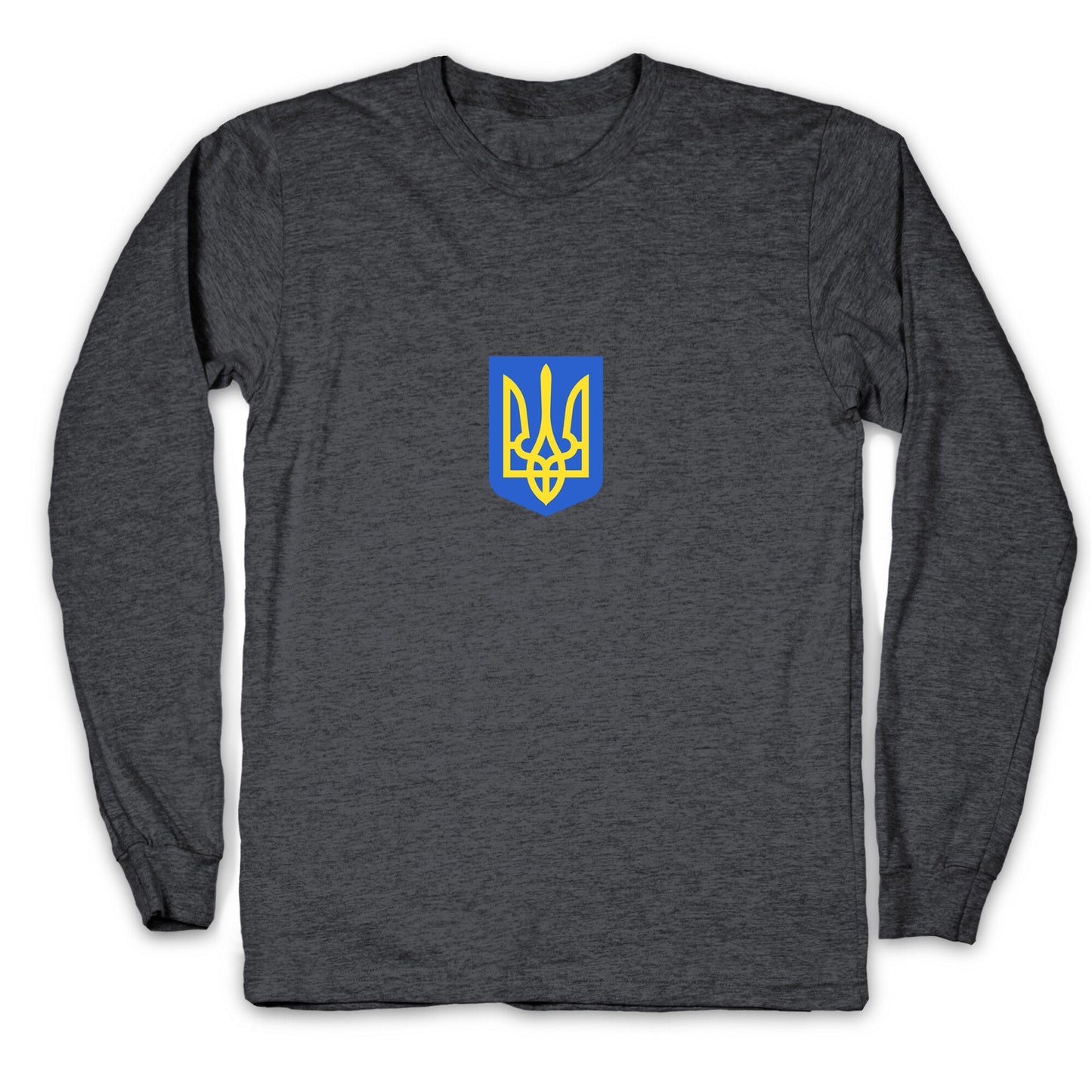 Zelensky Ukraine Trident Longsleeve Tee