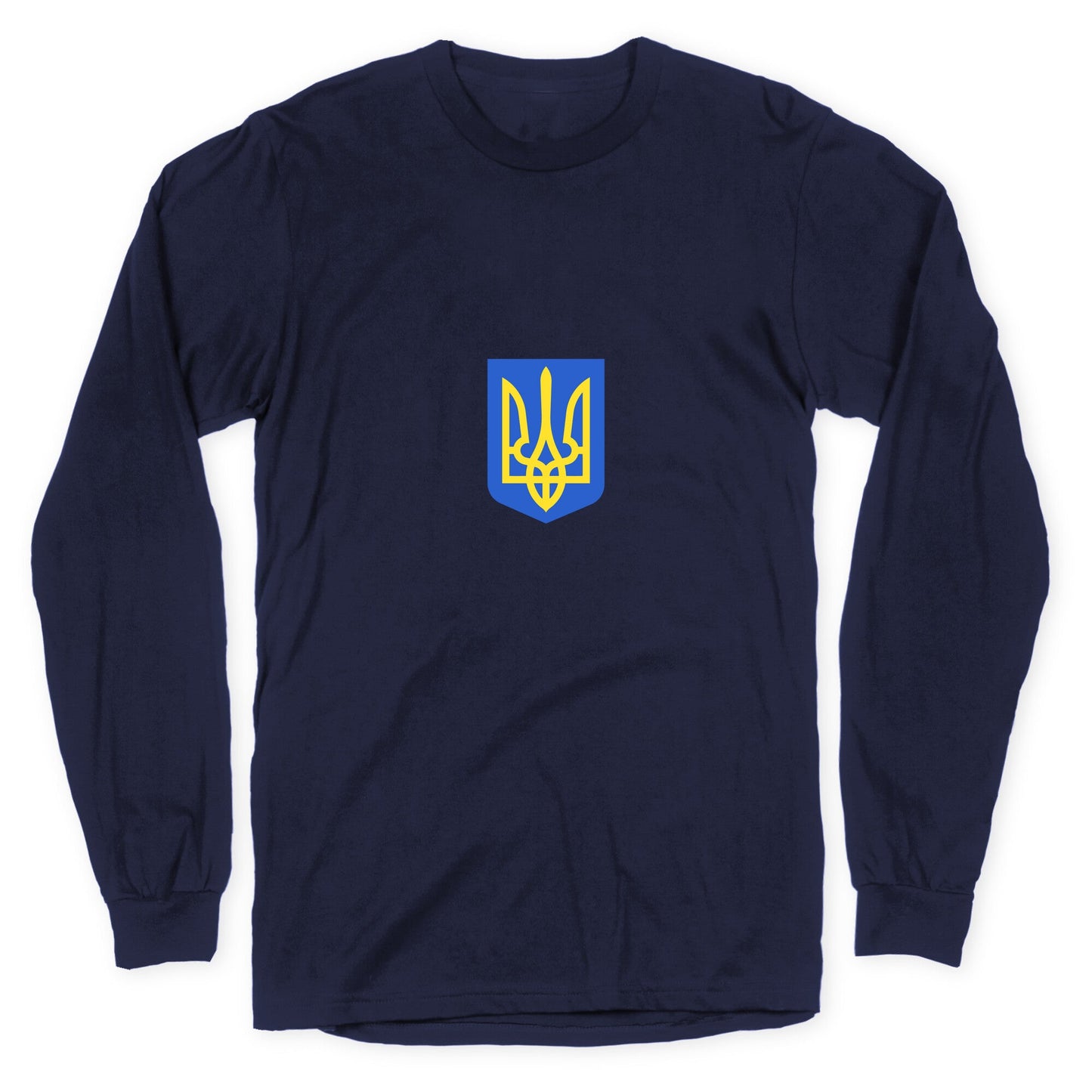 Zelensky Ukraine Trident Longsleeve Tee