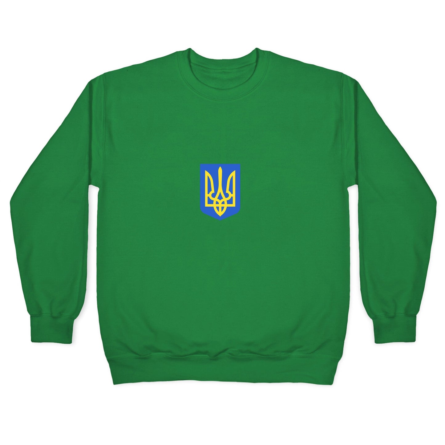 Zelensky Ukraine Trident Crewneck Sweatshirt