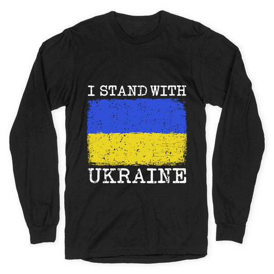 I Stand With Ukraine Longsleeve Tee