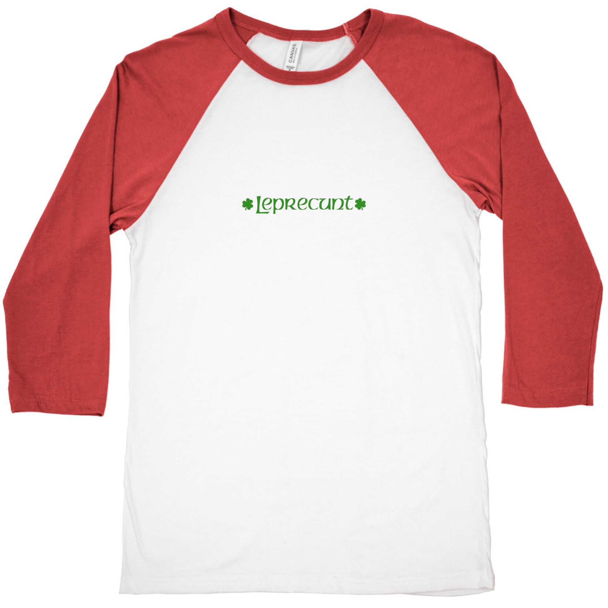 Leprecunt Baseball Tee