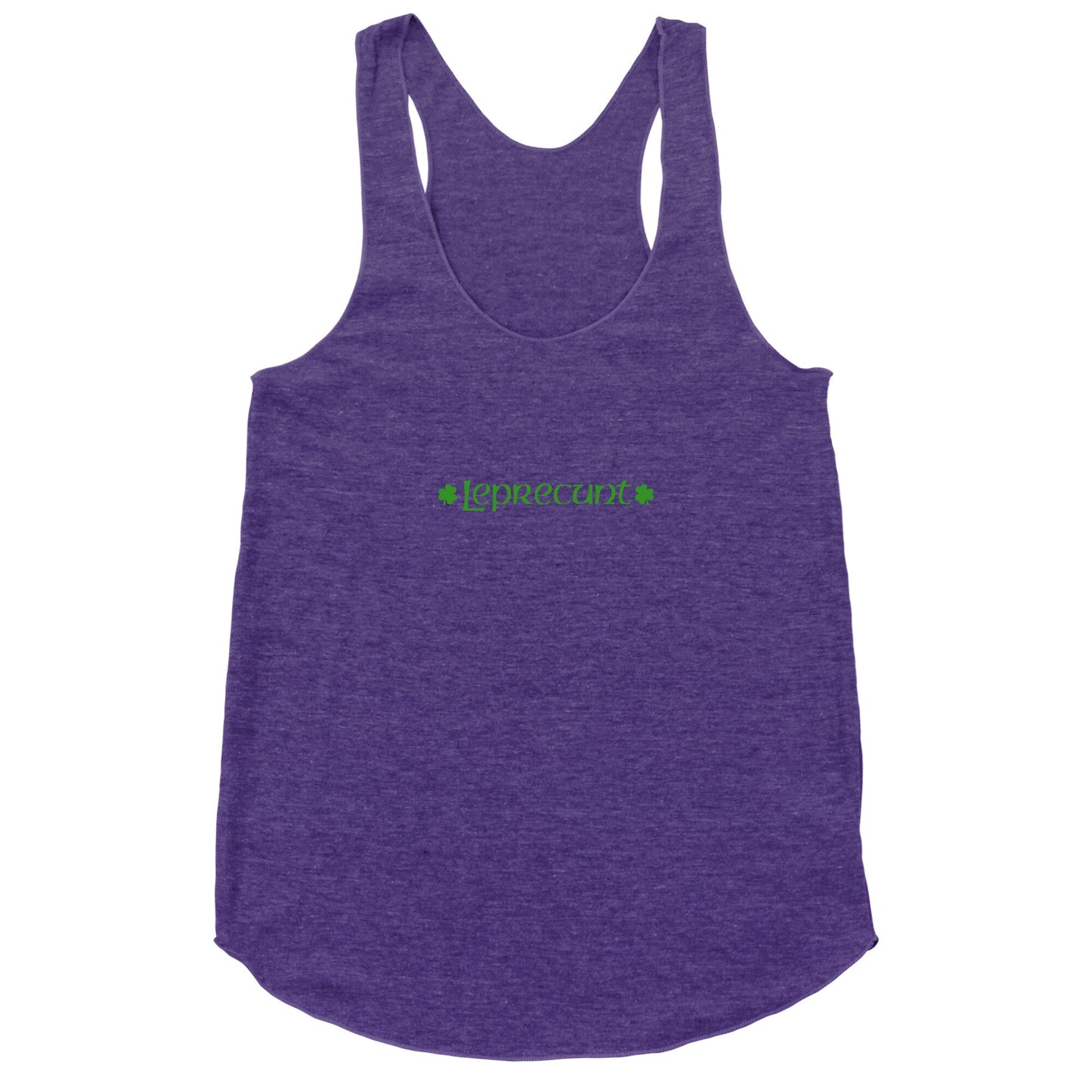 Leprecunt Racerback Tank