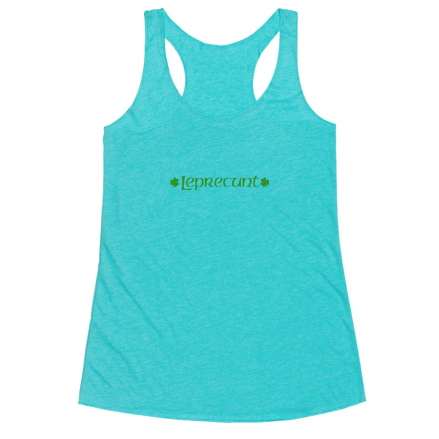 Leprecunt Racerback Tank