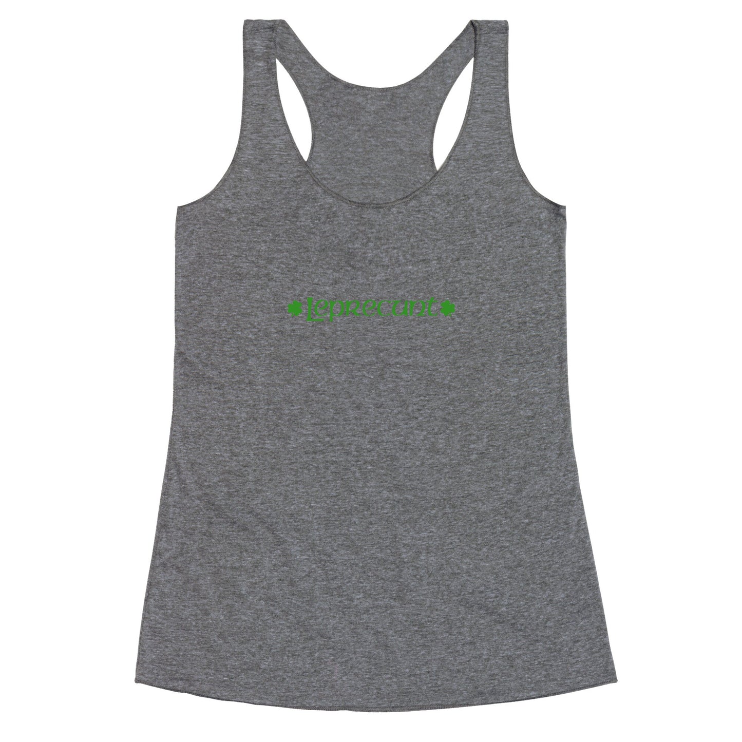 Leprecunt Racerback Tank