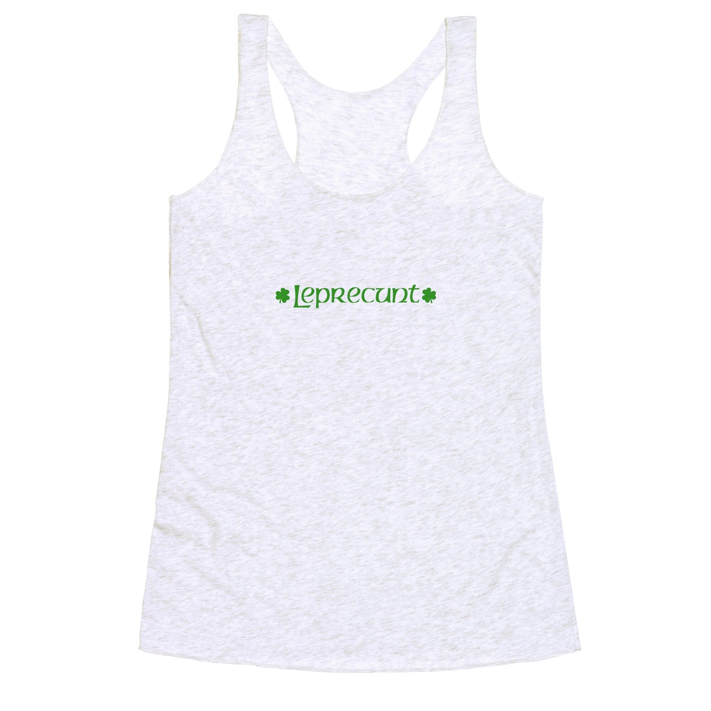Leprecunt Racerback Tank
