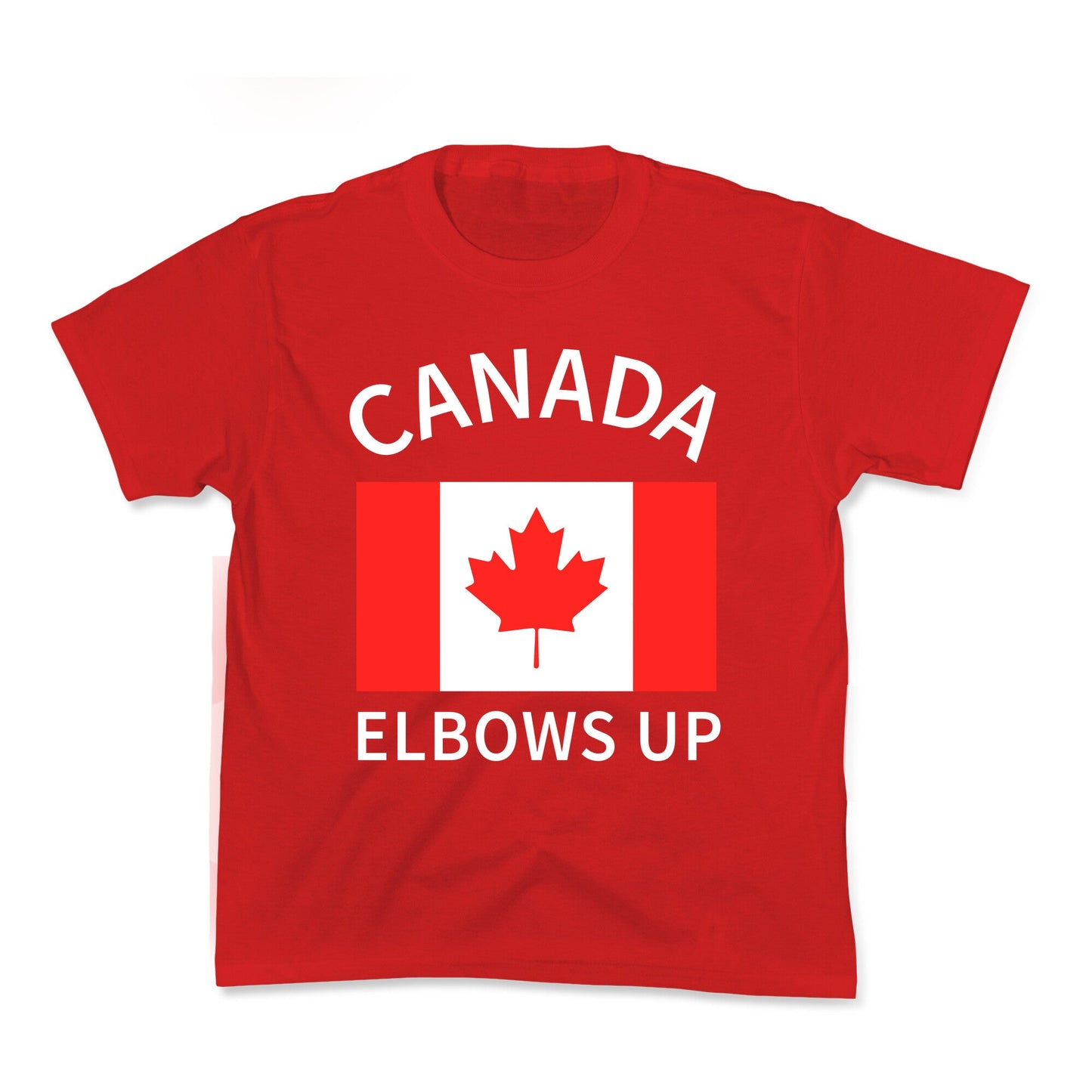 Elbows Up Canada Kids Tee