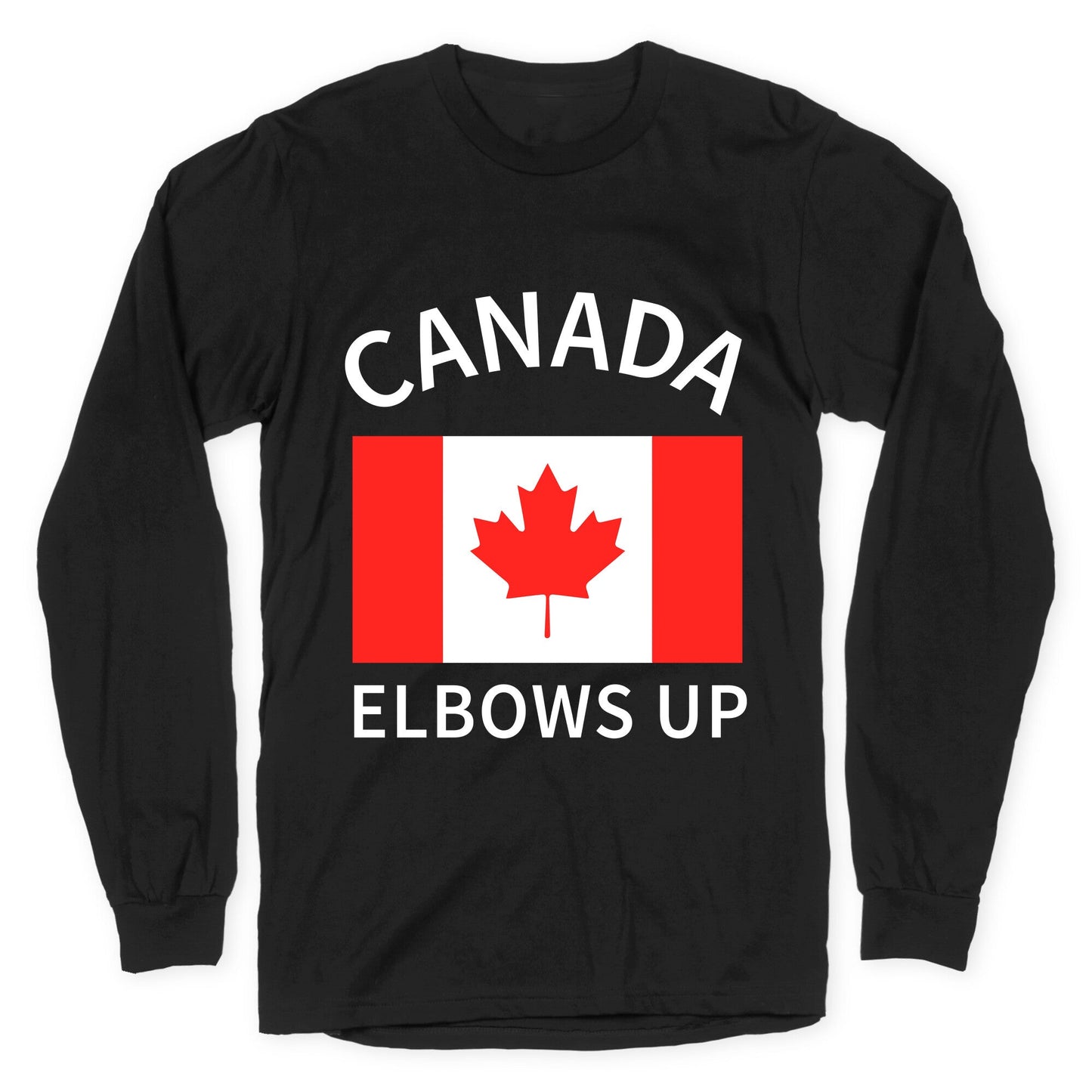 Elbows Up Canada Longsleeve Tee