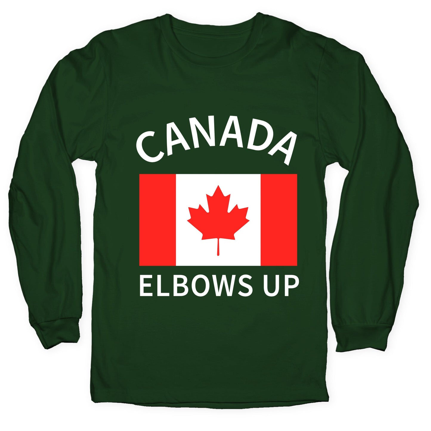 Elbows Up Canada Longsleeve Tee