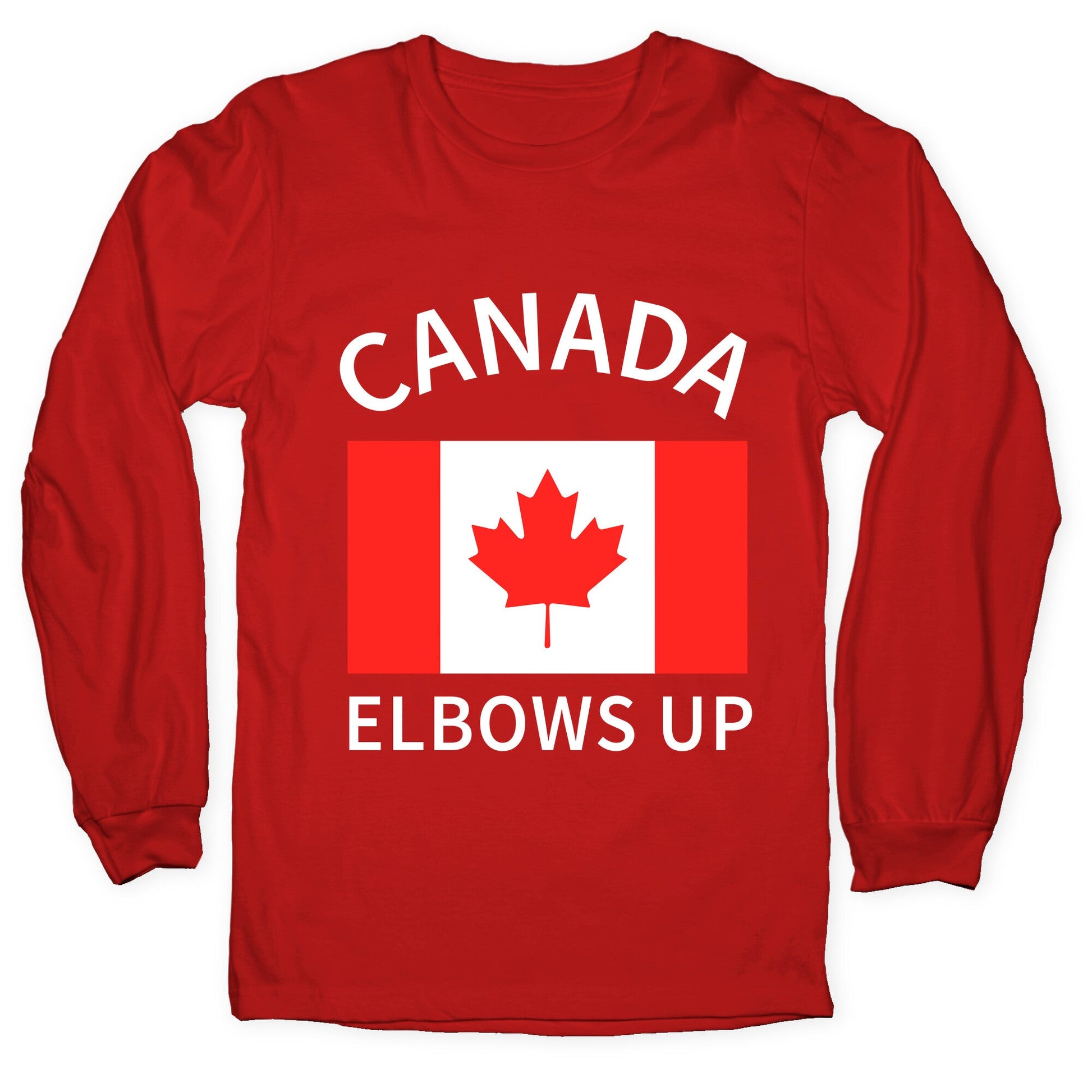 Elbows Up Canada Longsleeve Tee