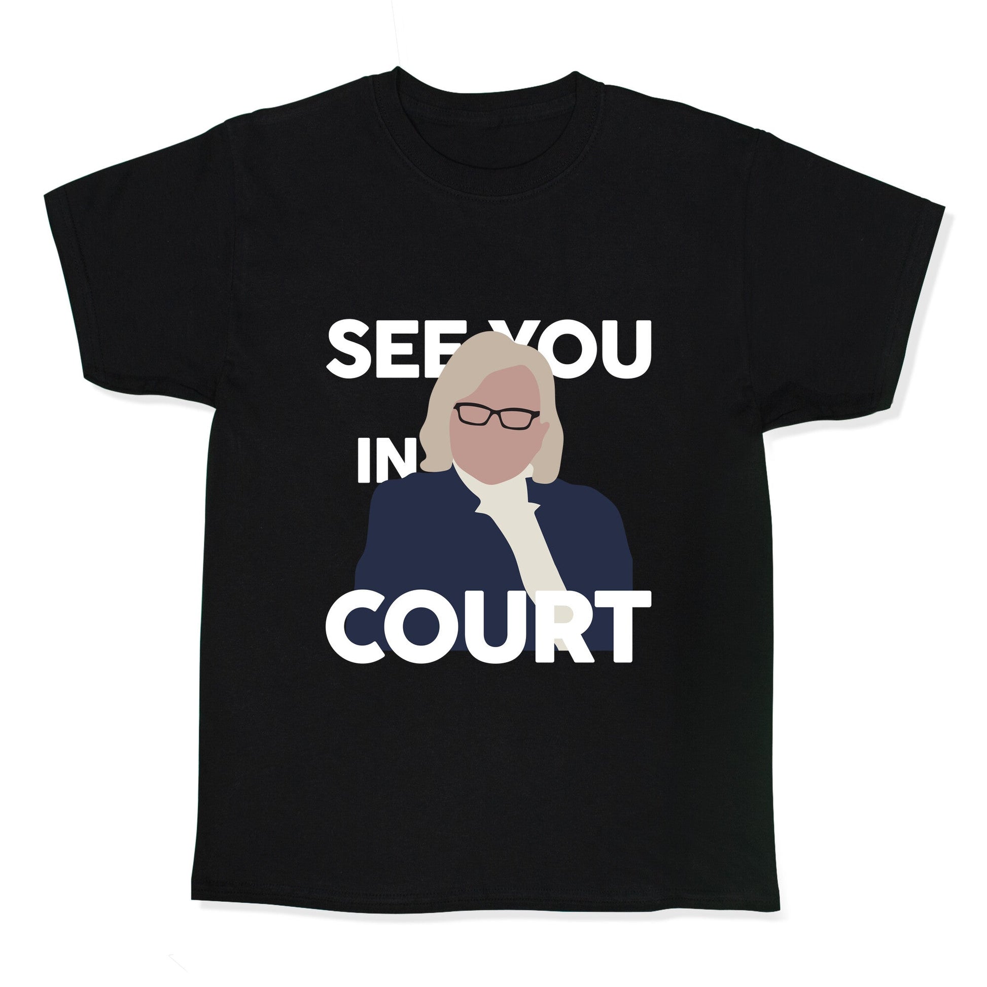 Governor Janet Mills See You In Court  Kids Tee