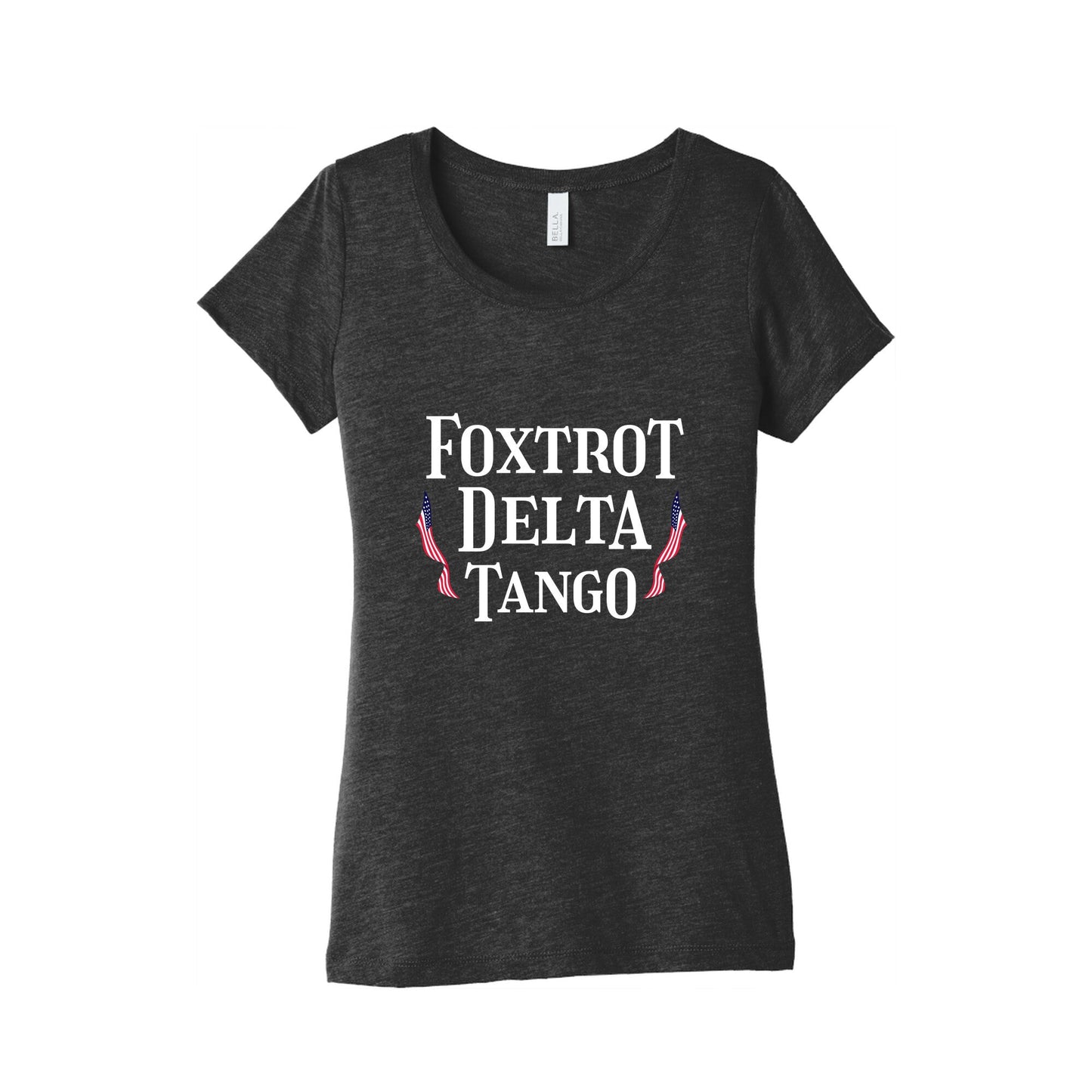 Foxtrot Delta Tango Womens Triblend Tee