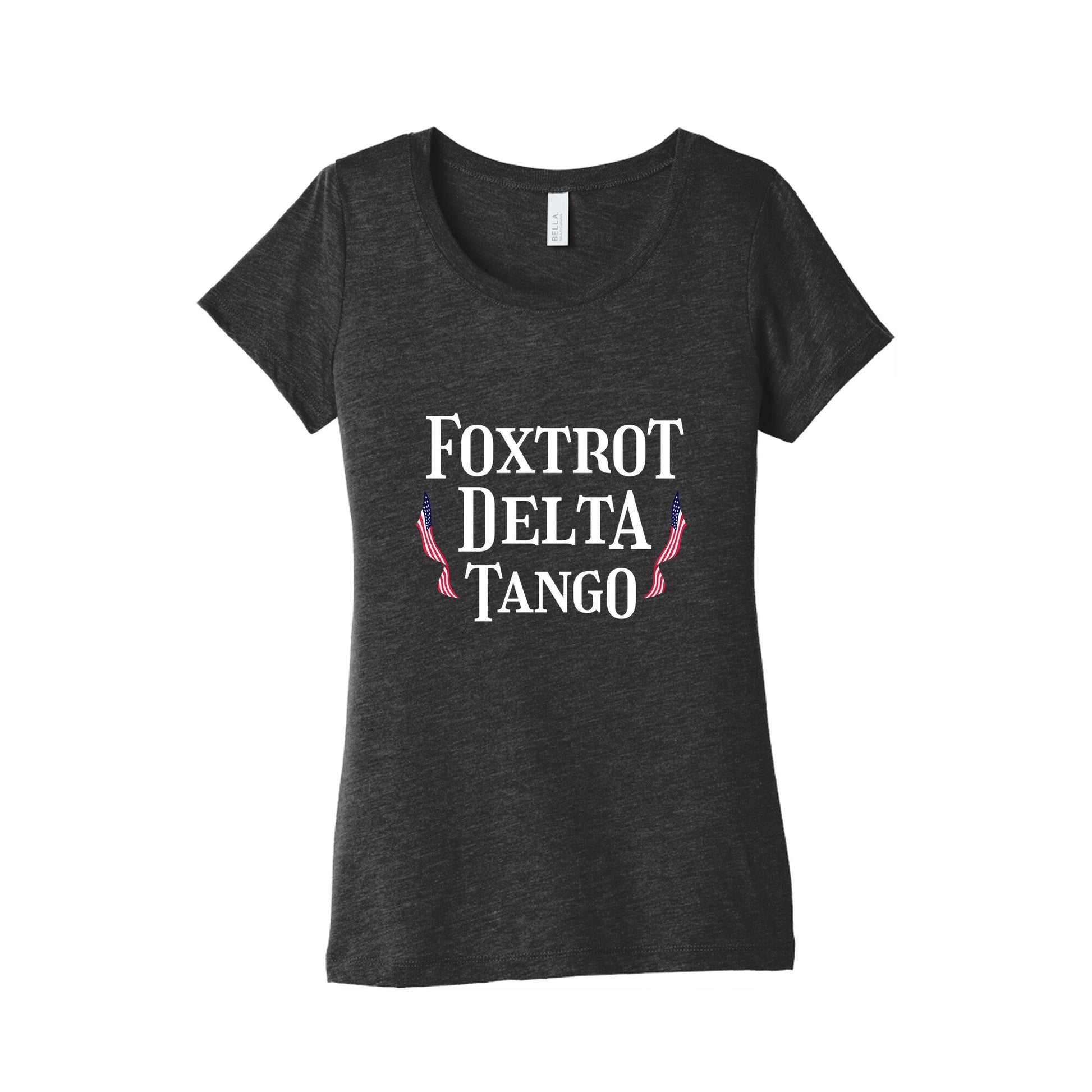 Foxtrot Delta Tango Womens Triblend Tee