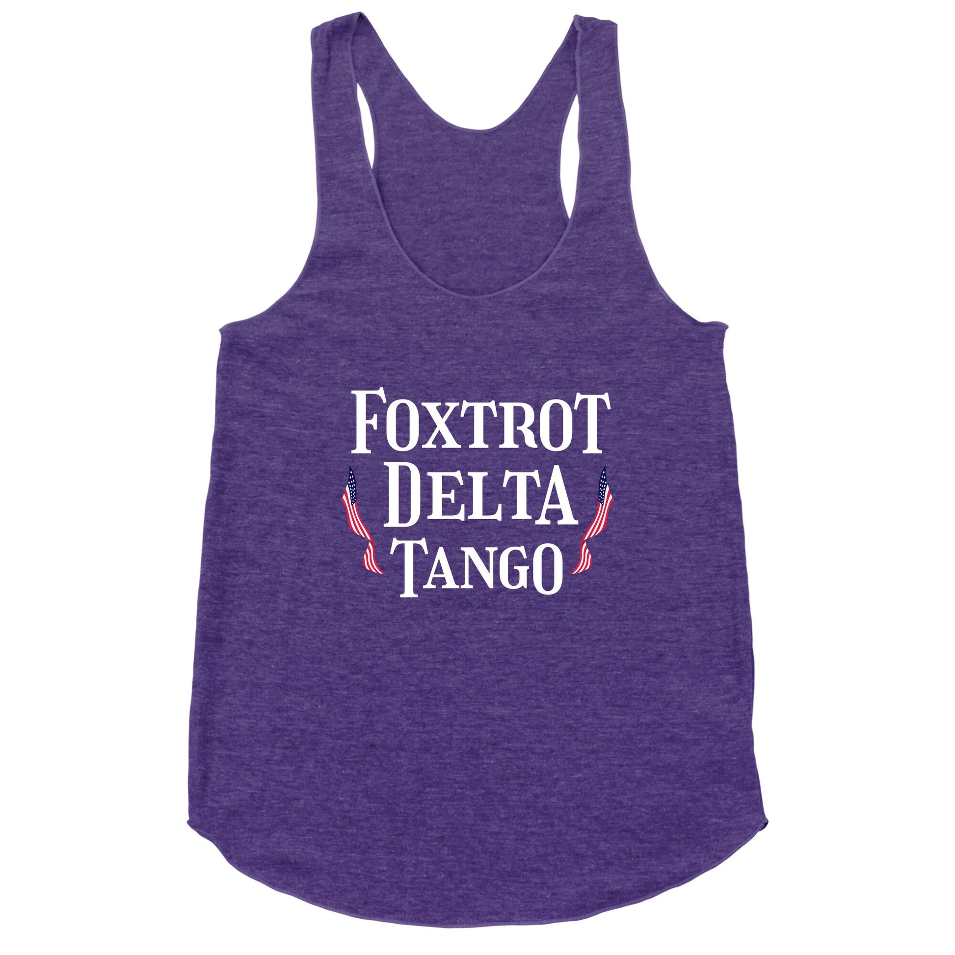 Foxtrot Delta Tango Racerback Tank