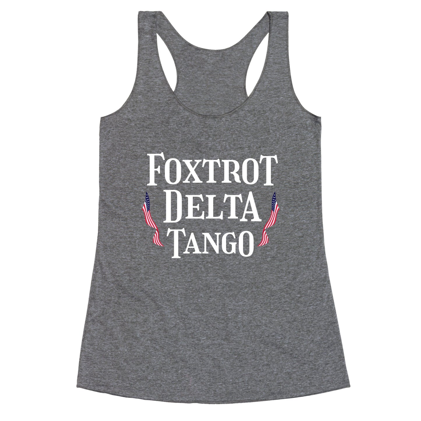 Foxtrot Delta Tango Racerback Tank