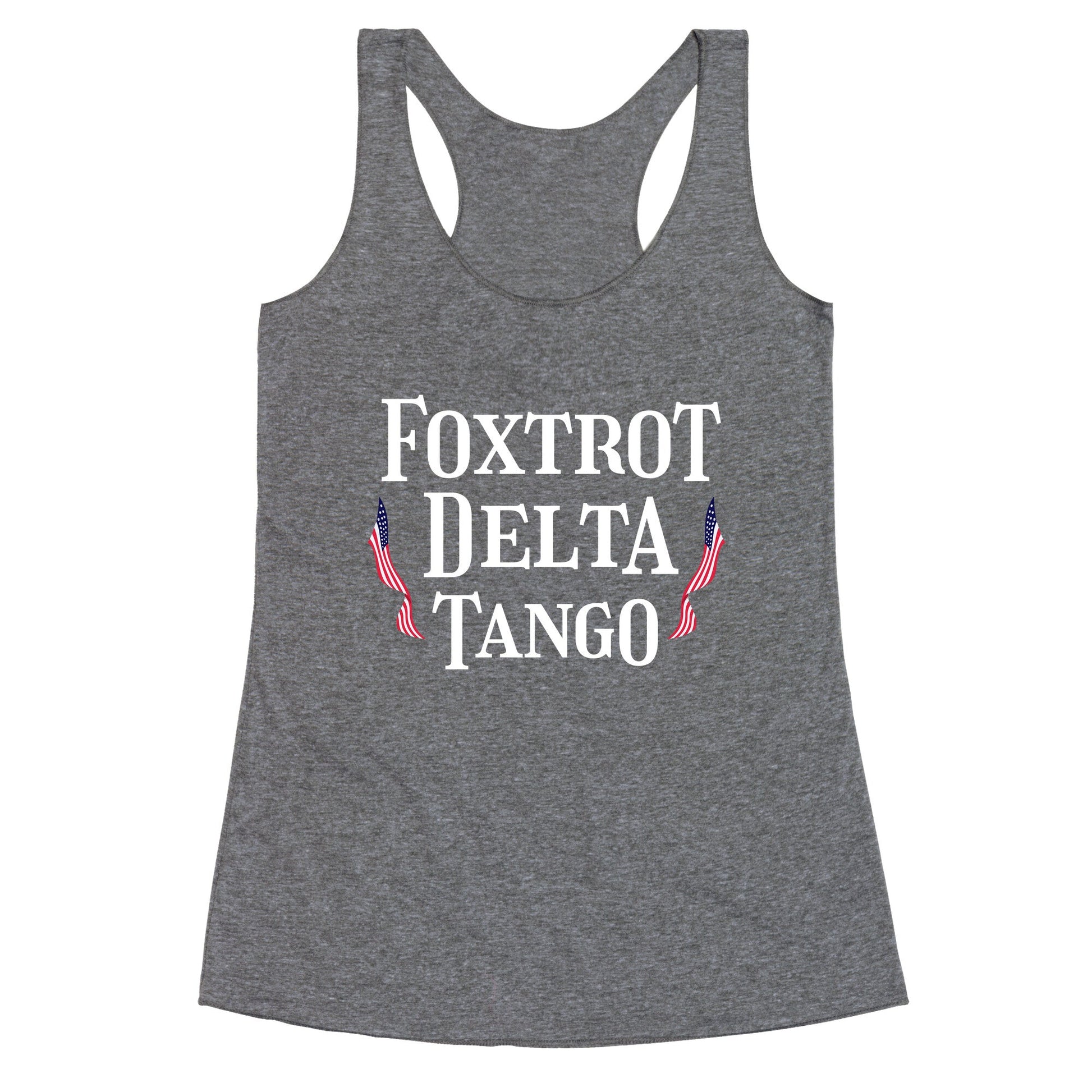 Foxtrot Delta Tango Racerback Tank