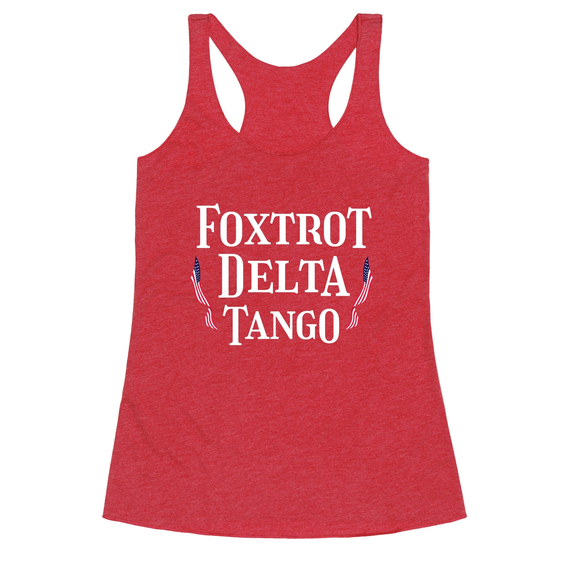 Foxtrot Delta Tango Racerback Tank