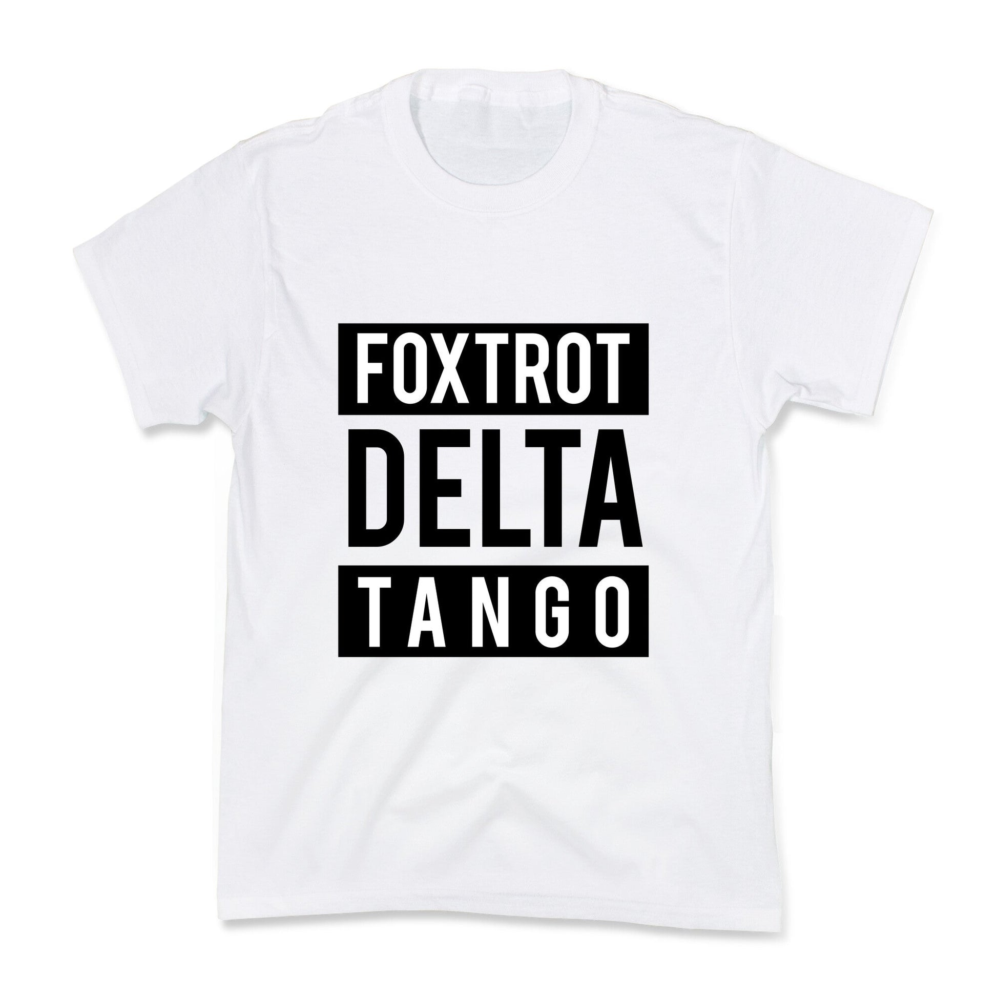 FDT Foxtrot Delta Tango Kids Tee